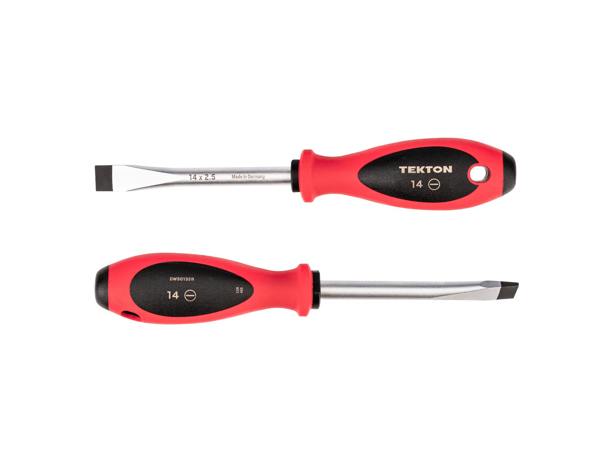 Side view of Tekton 4 inch screwdriver. Item #DWS01328