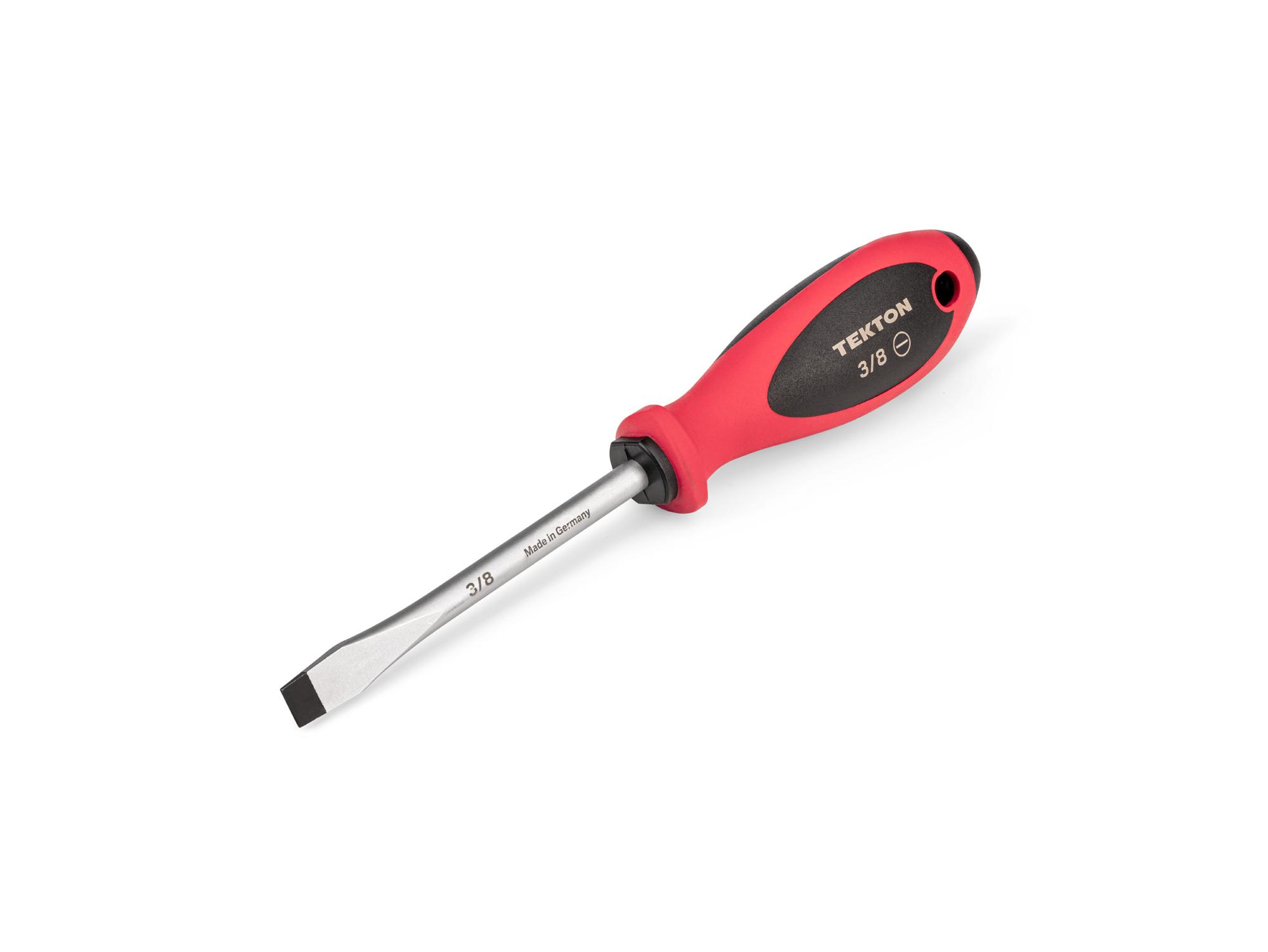 Front-right angle view of Tekton screwdriver. Item #DWS07324