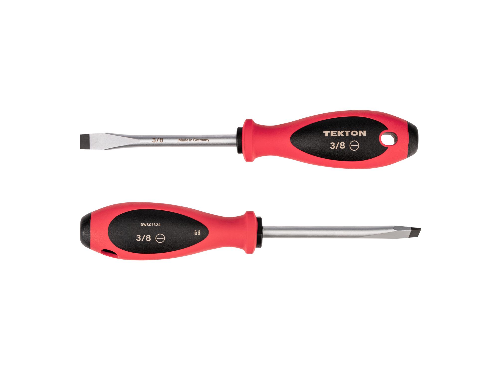 Side view of Tekton screwdriver. Item #DWS07324