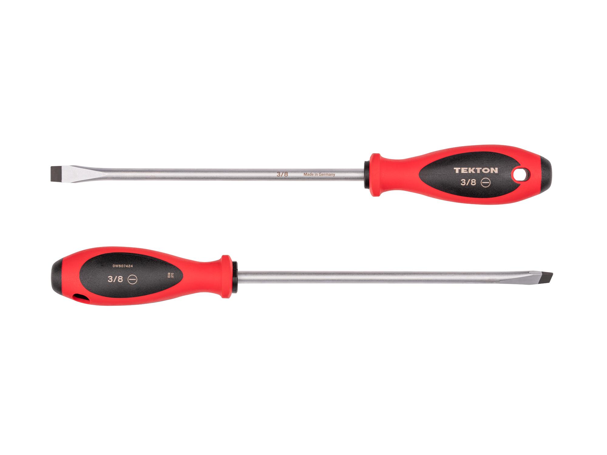 Side view of Tekton screwdriver. Item #DWS07424