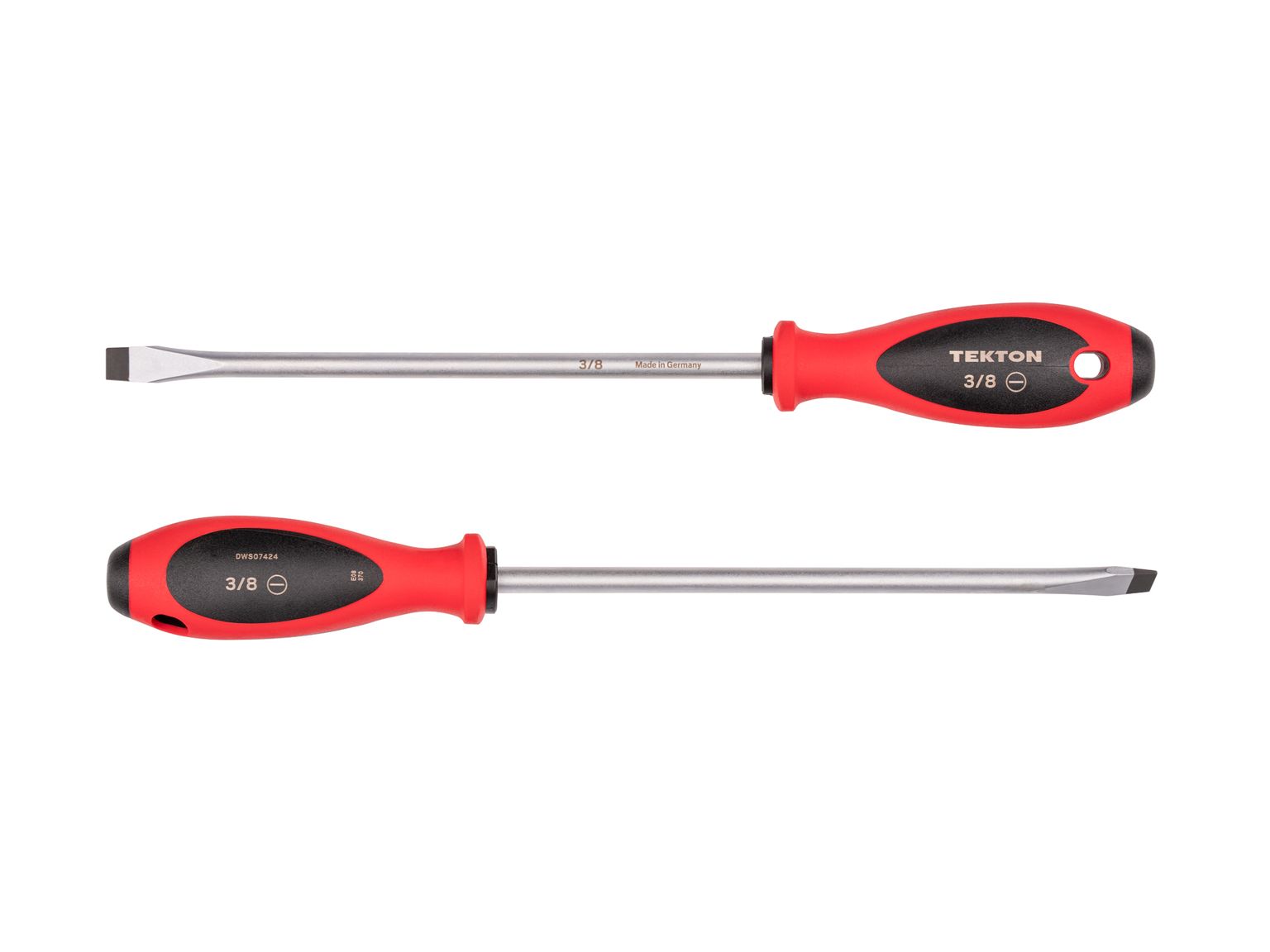 Side view of Tekton 3/8 inch screwdriver. Item #DWS07424