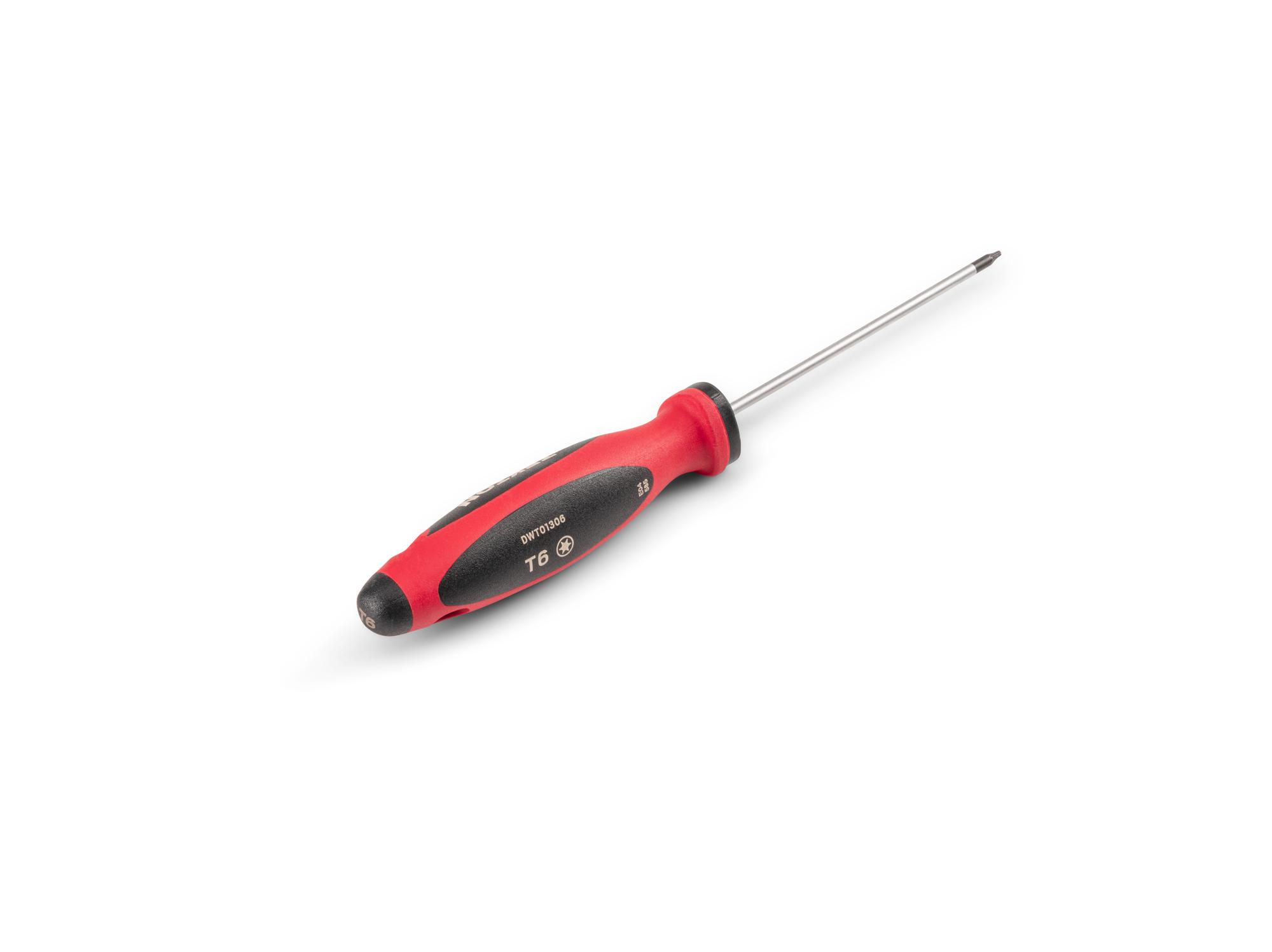 Back angle view of Tekton 4 inch screwdriver. Item #DWT01306