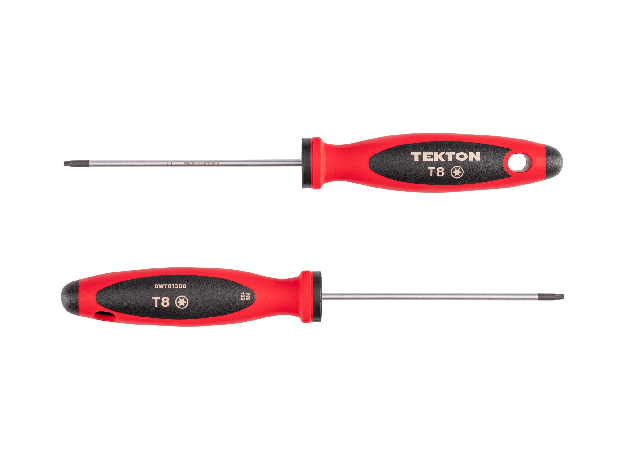 Side view of Tekton 4 inch screwdriver. Item #DWT01308