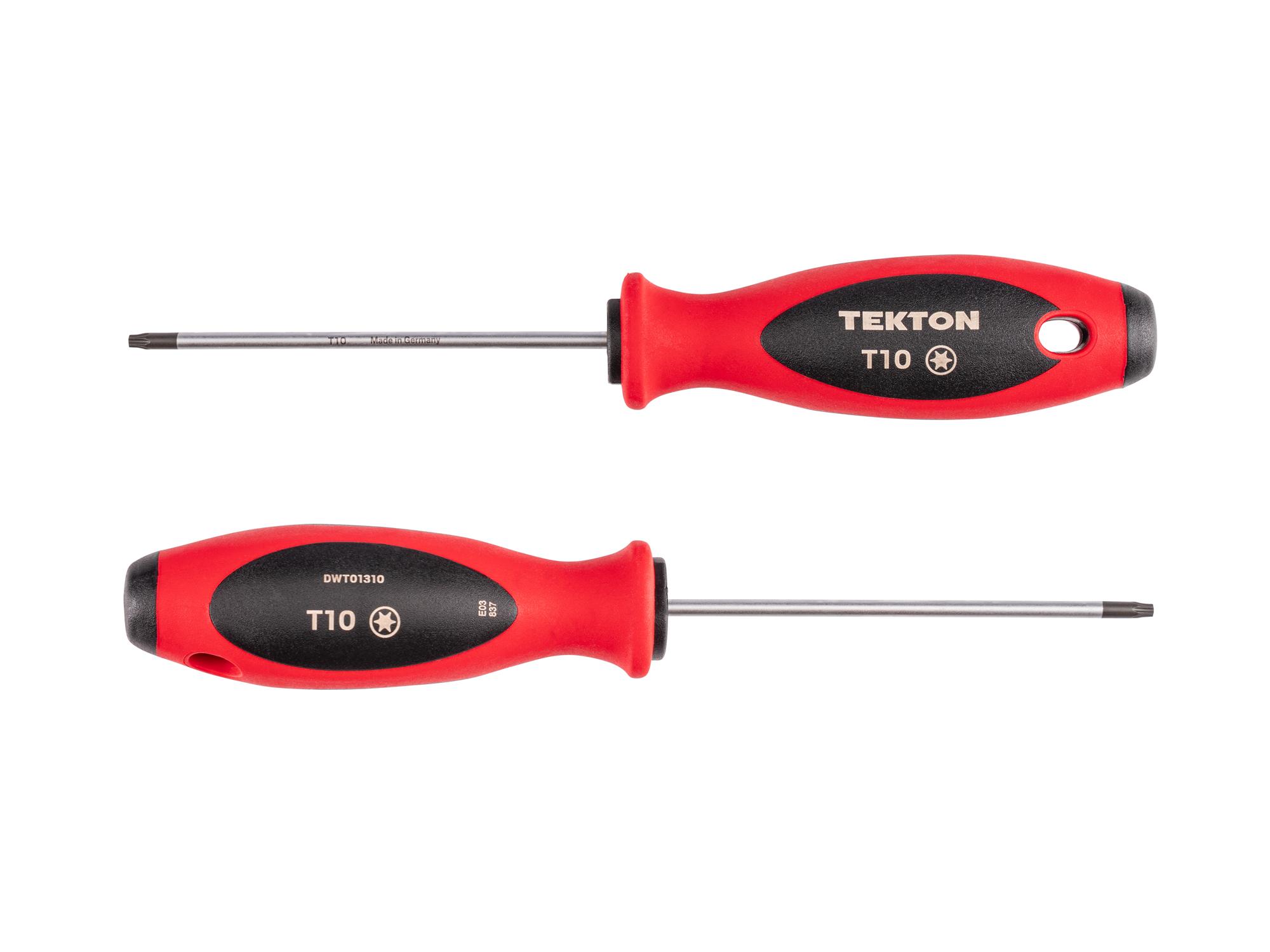 Side view of Tekton 4 inch screwdriver. Item #DWT01310