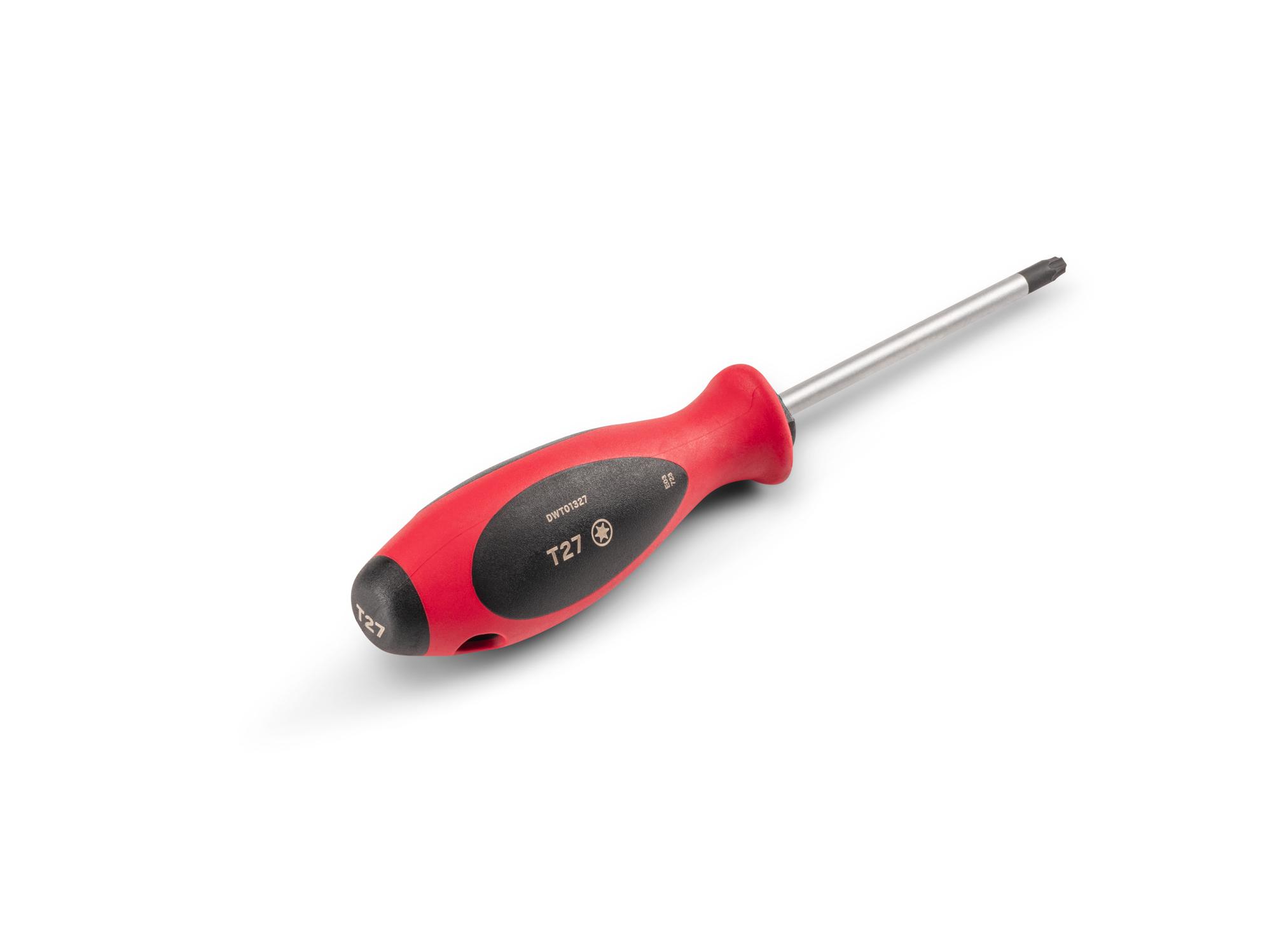 Back angle view of Tekton 4 inch screwdriver. Item #DWT01327