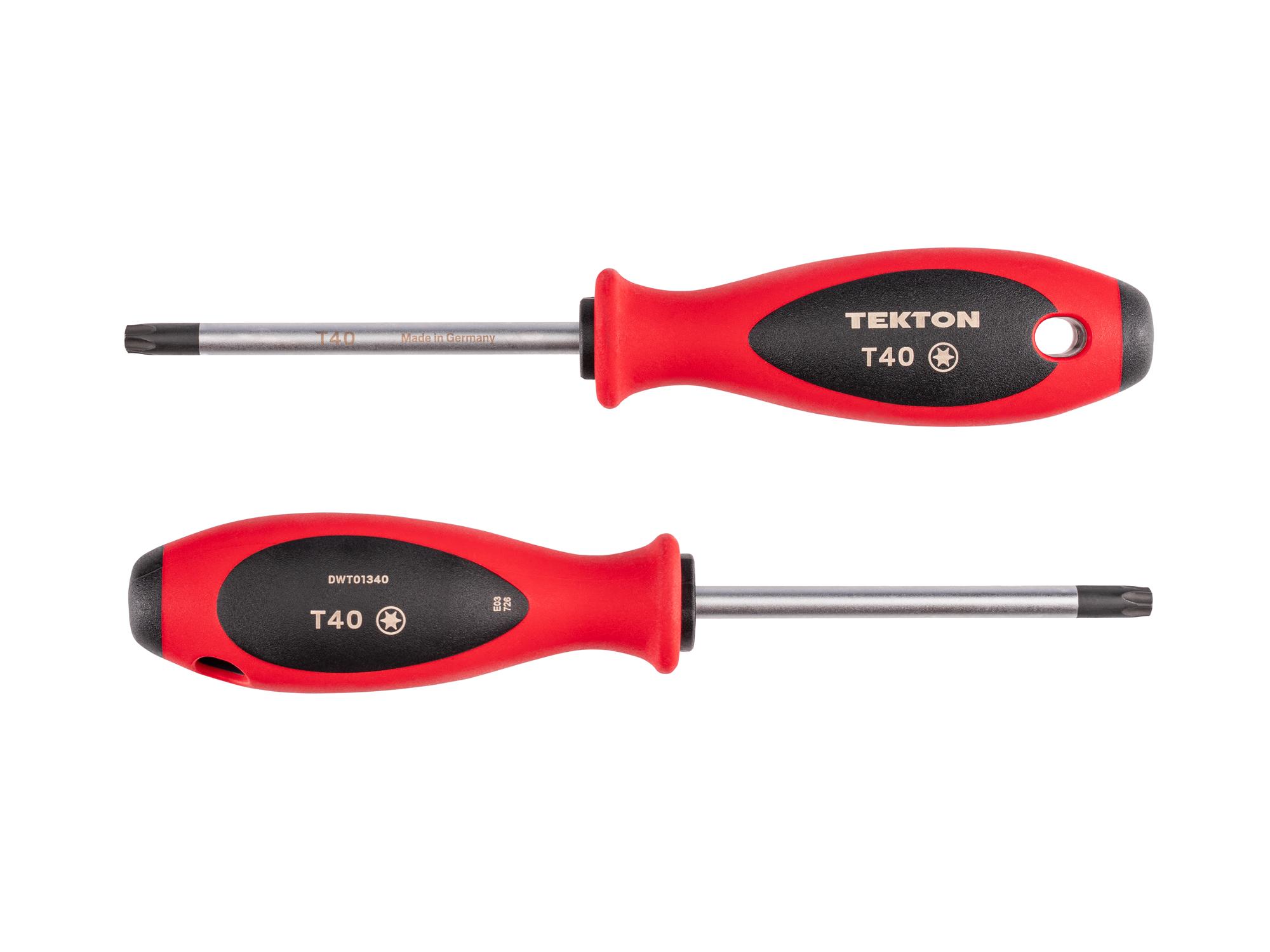 Side view of Tekton 4 inch screwdriver. Item #DWT01340