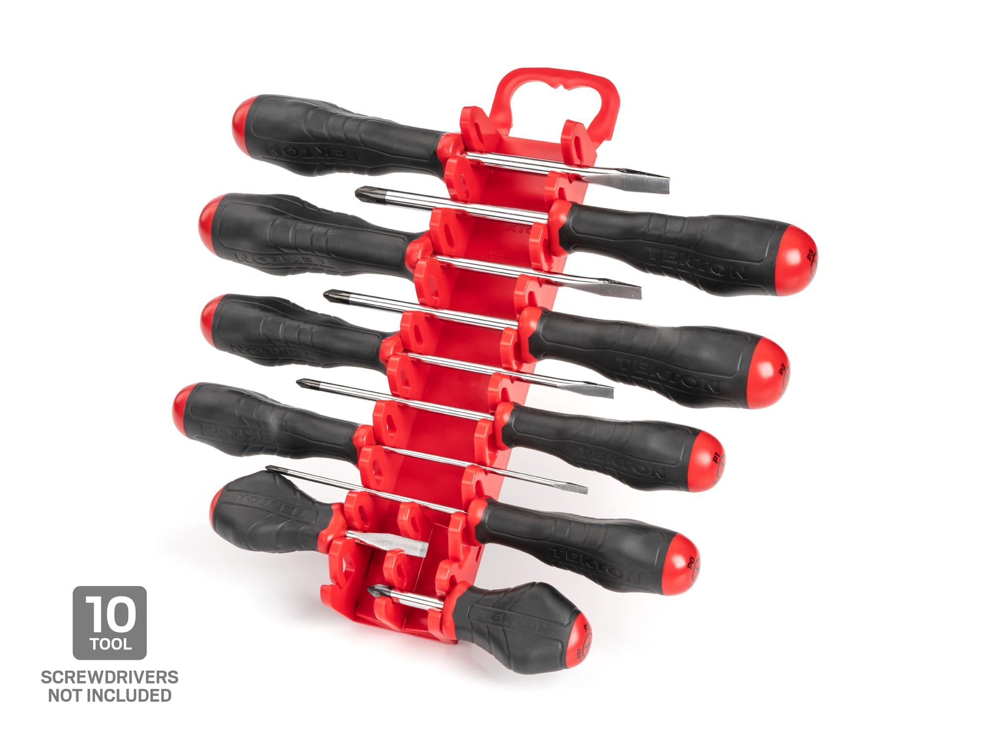Tekton holder screwdriver organization with tools. Tools not included. Item #2780