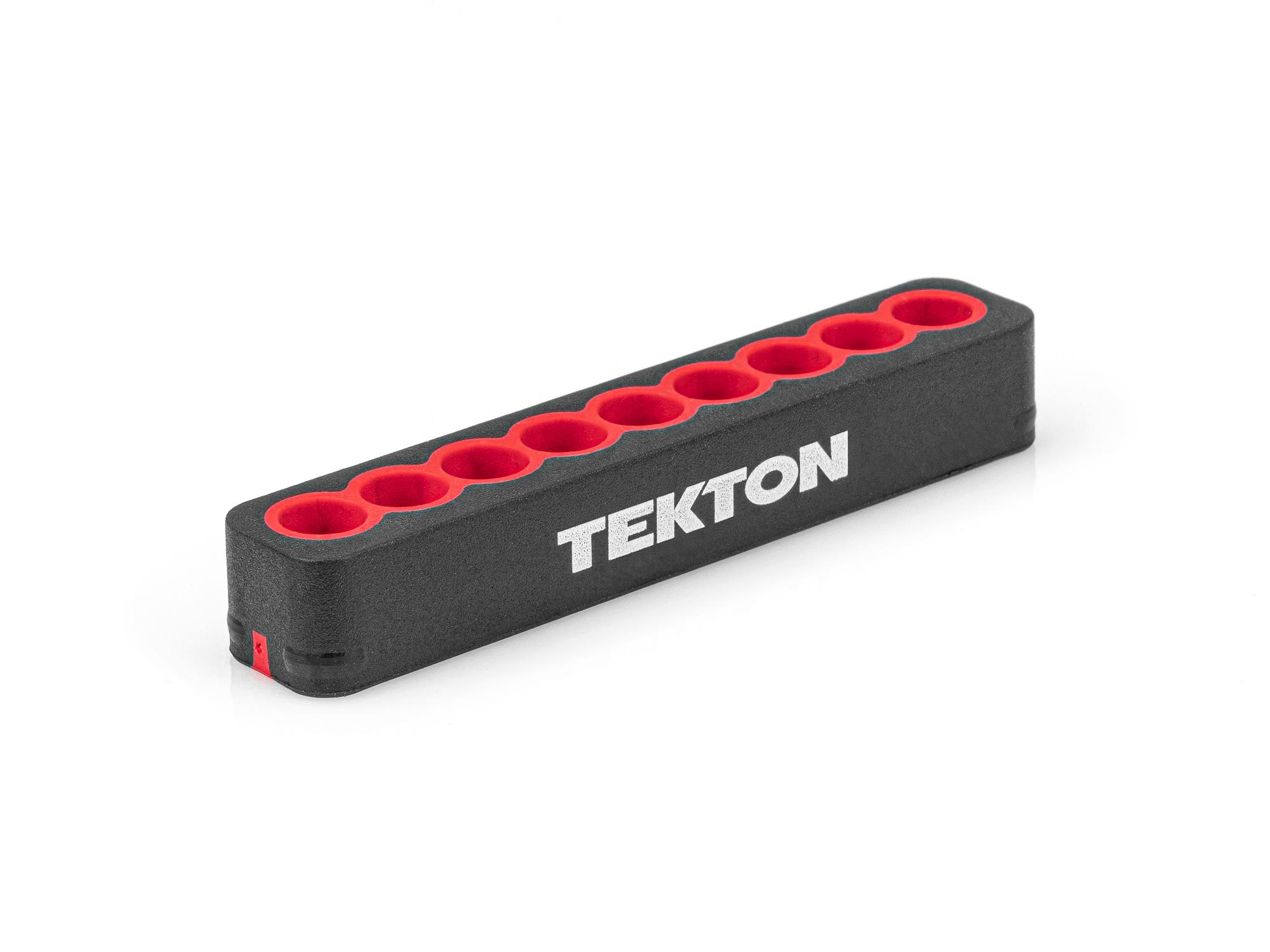 TEKTON 9-Tool 1/4 Inch Bit Rail