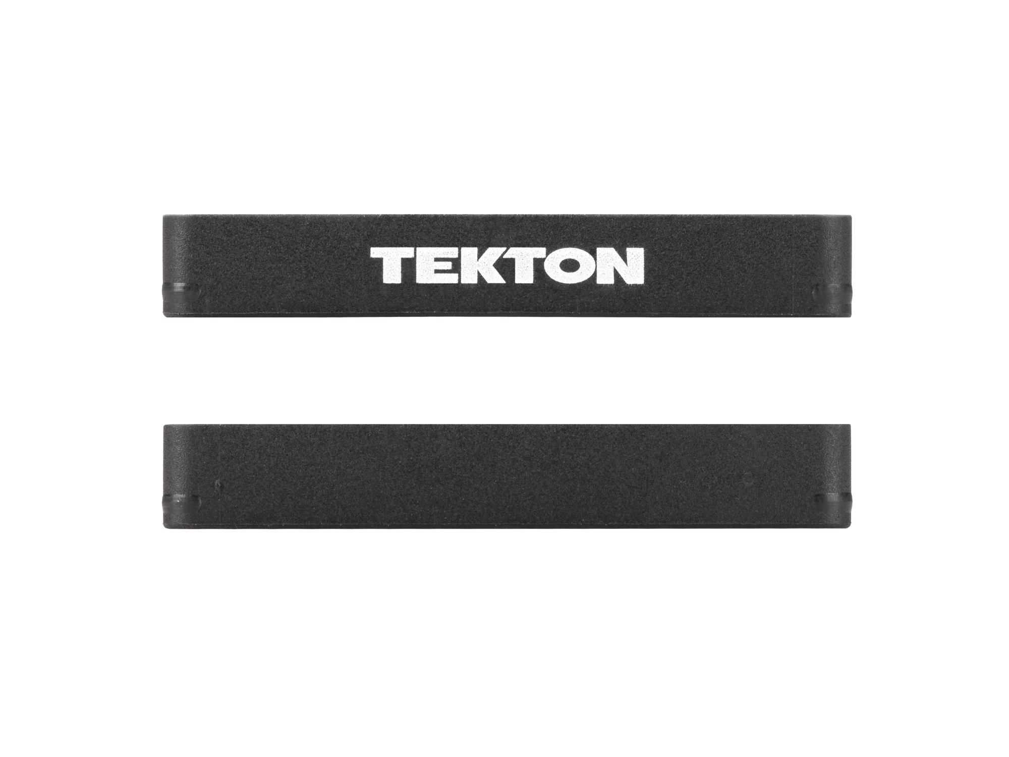 Side view of Tekton rail screwdriver organization. Item #ODB11000