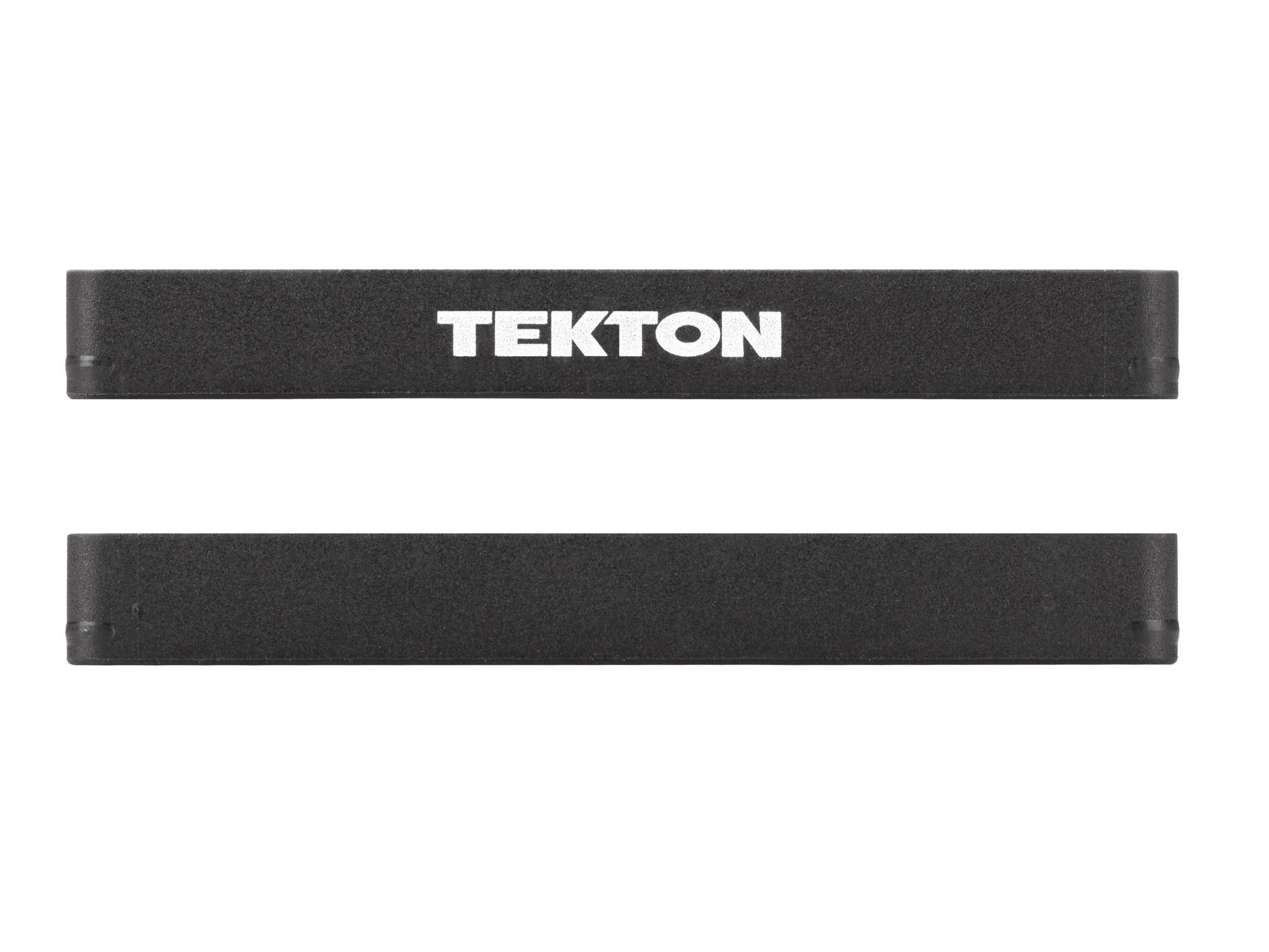 Side view of Tekton rail screwdriver organization. Item #ODB13000