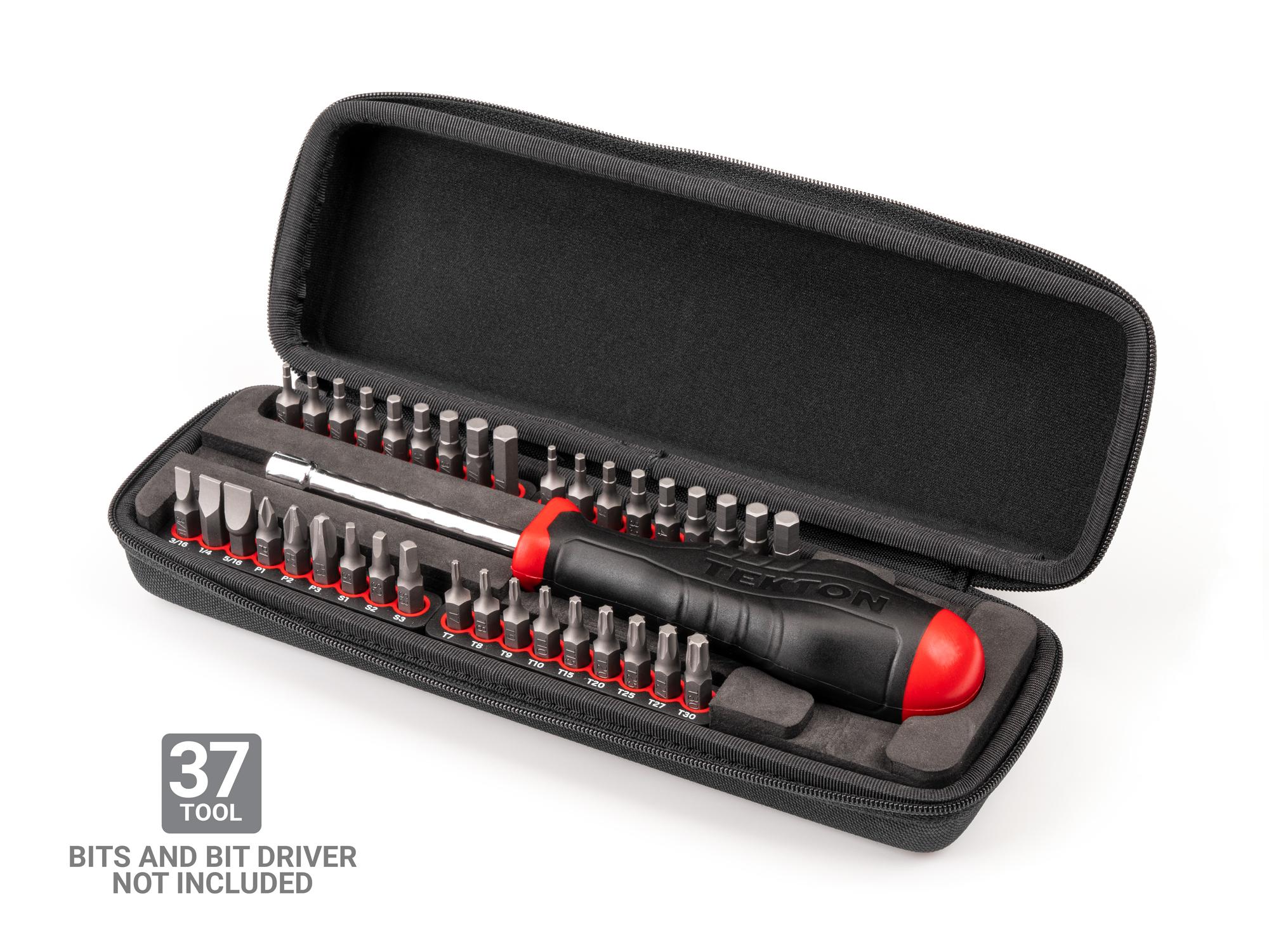 Tekton case screwdriver organization with tools. Tools not included. Item #ODC12101