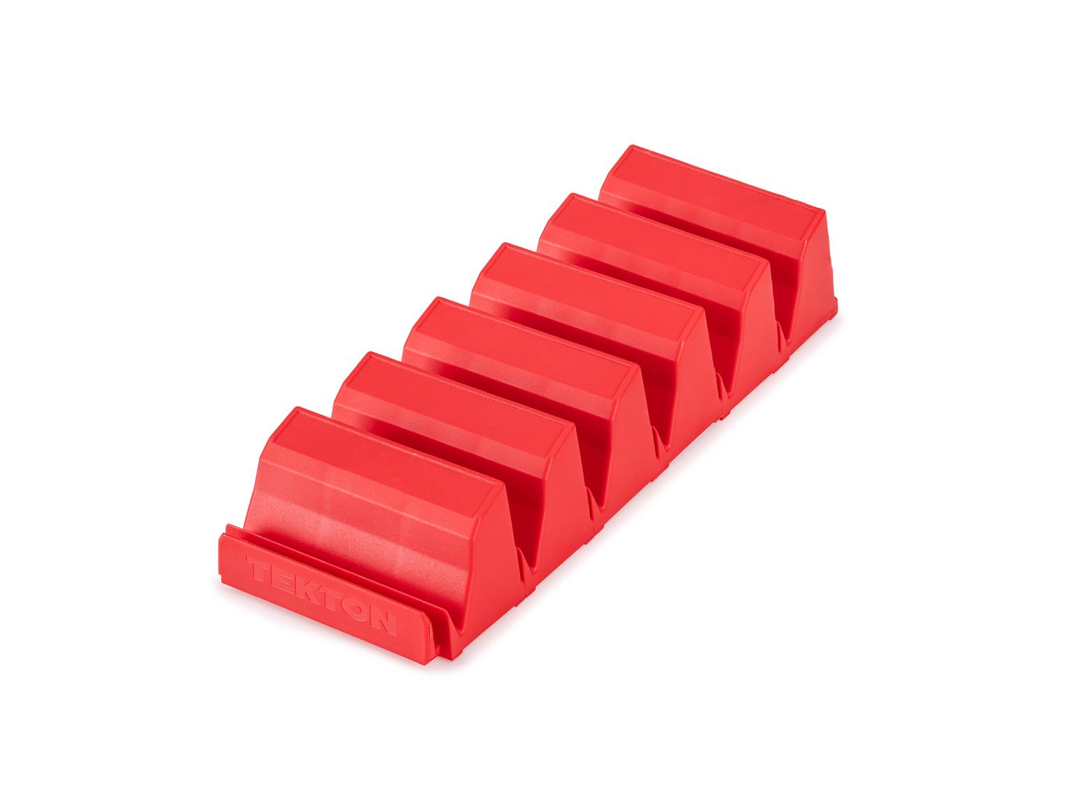 TEKTON 5-Tool Modular Driver Organizer Set, Wide Slot (Red)