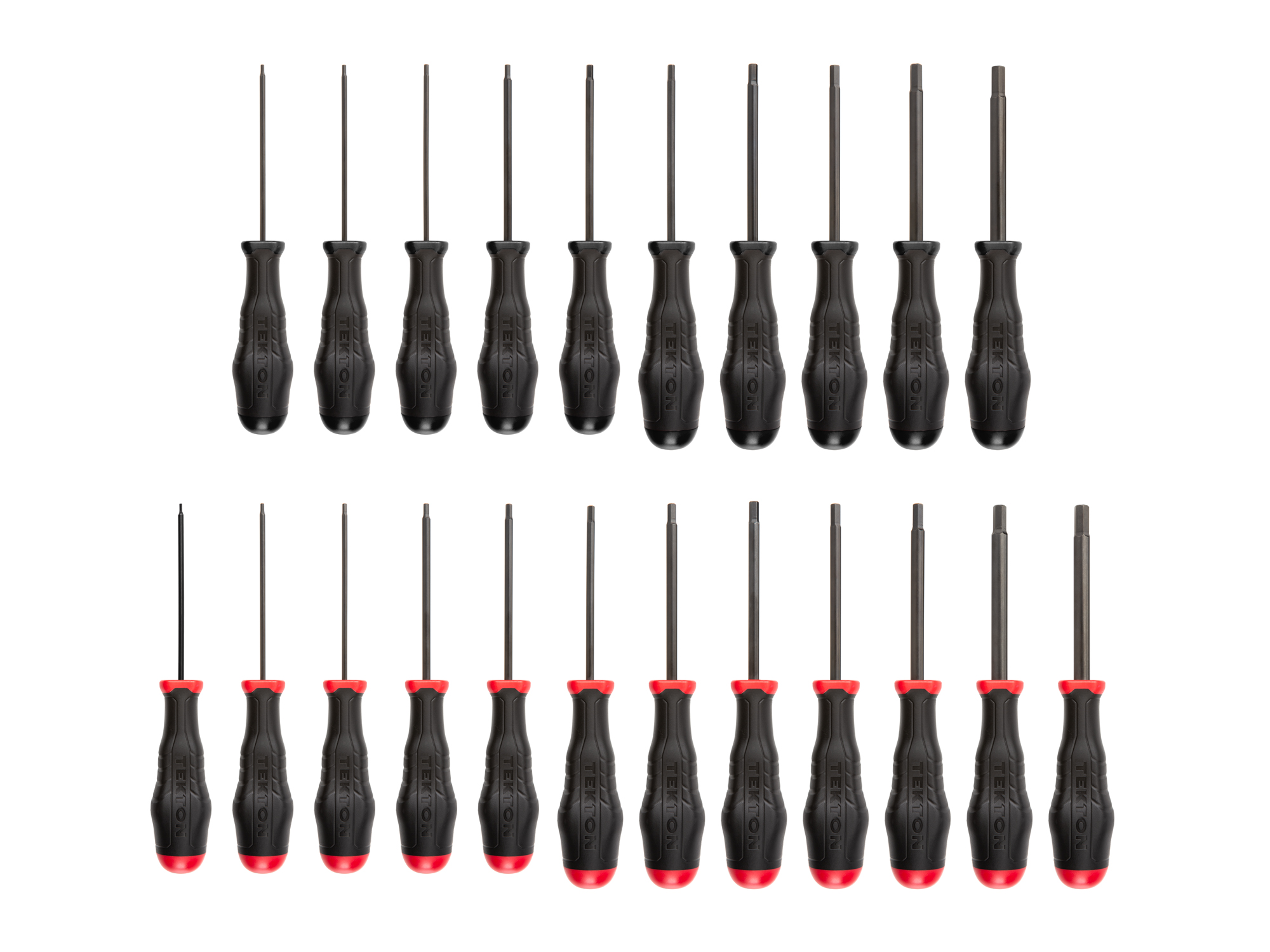 Hex High-Torque Black Oxide Blade Screwdriver Set (22-Piece)