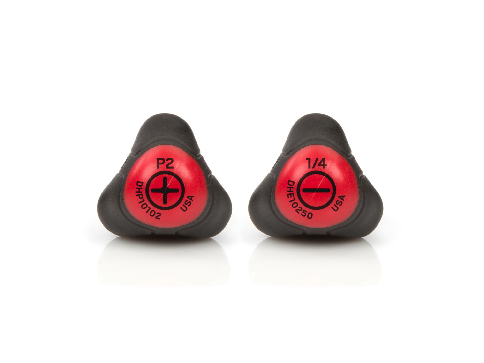 Back view of Tekton screwdriver set. Item #DRV41232
