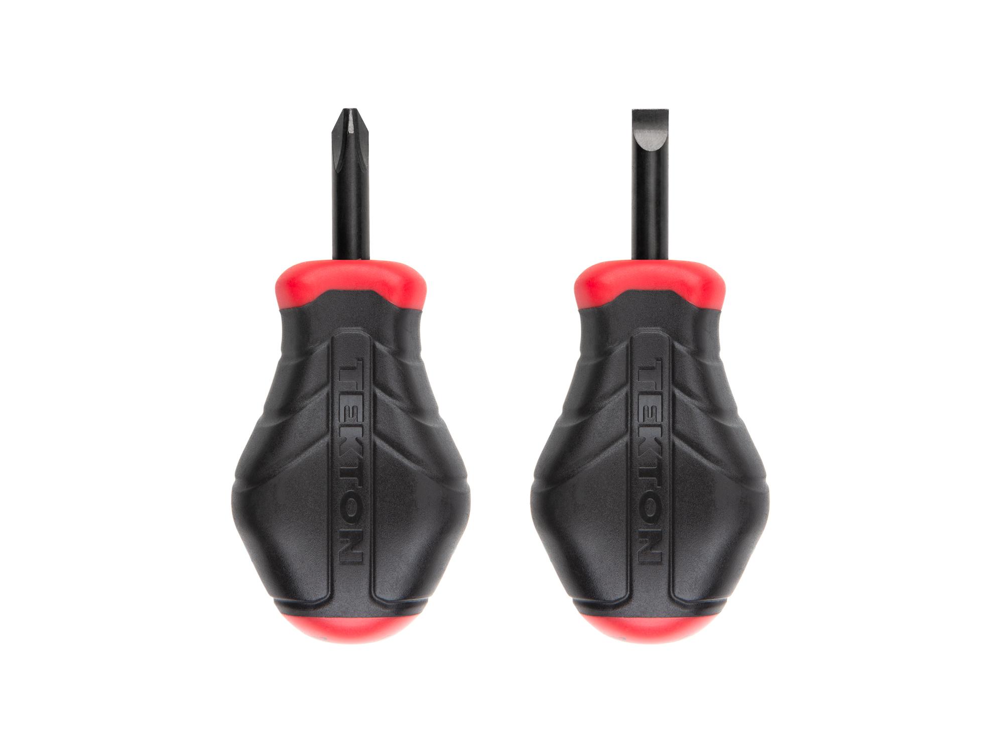 Front view of Tekton screwdriver set. Item #DRV41232