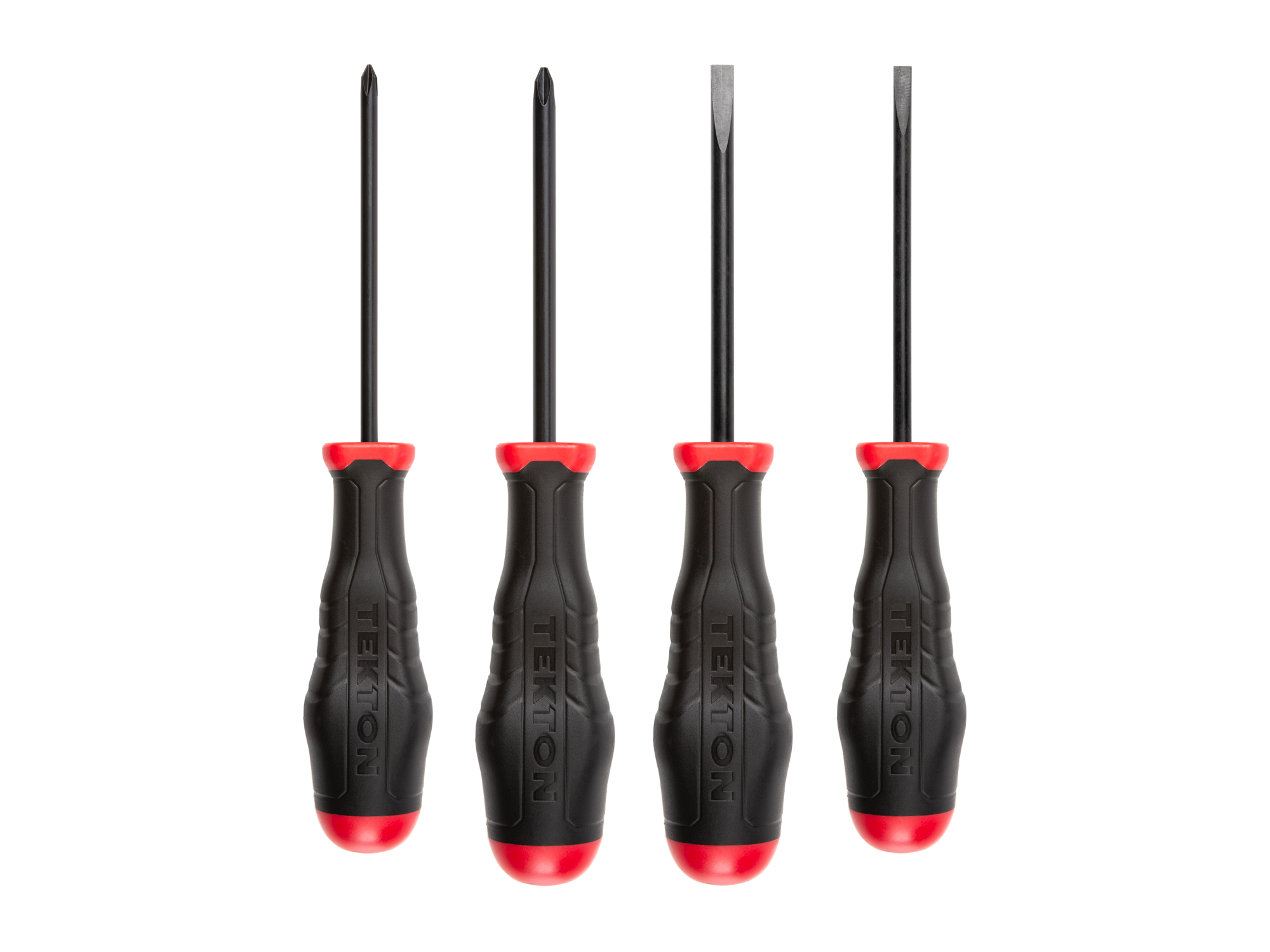 High-Torque Black Oxide Blade Screwdriver Set (4-Piece)