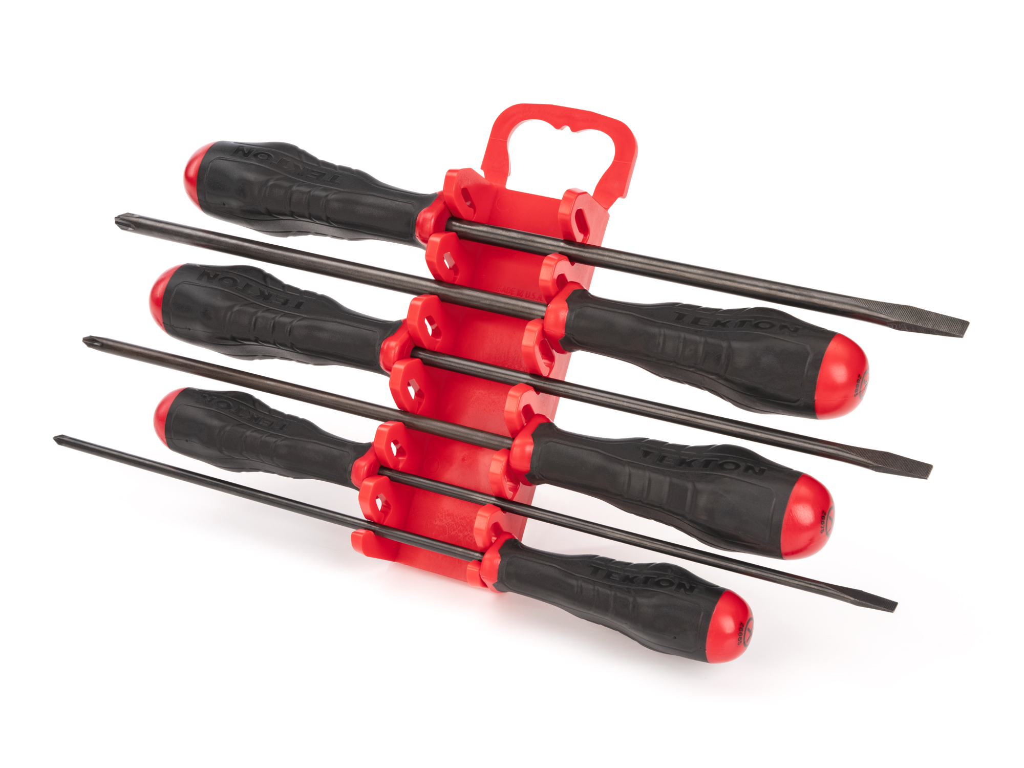 Long High-Torque Screwdriver Set with Holder (6-Piece) | TEKTON
