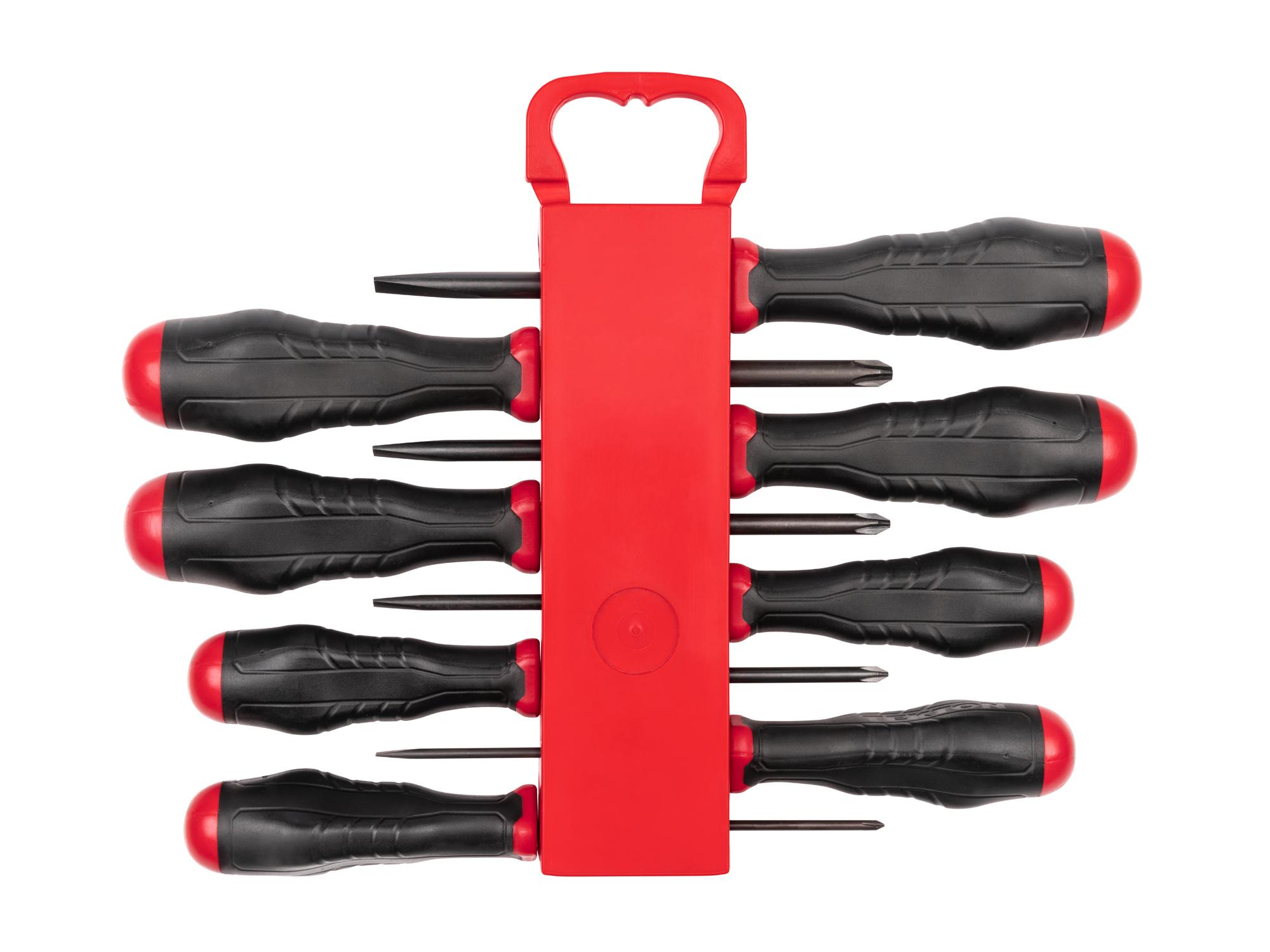 Back view of  Tekton holder screwdriver set. Item #DRV41505