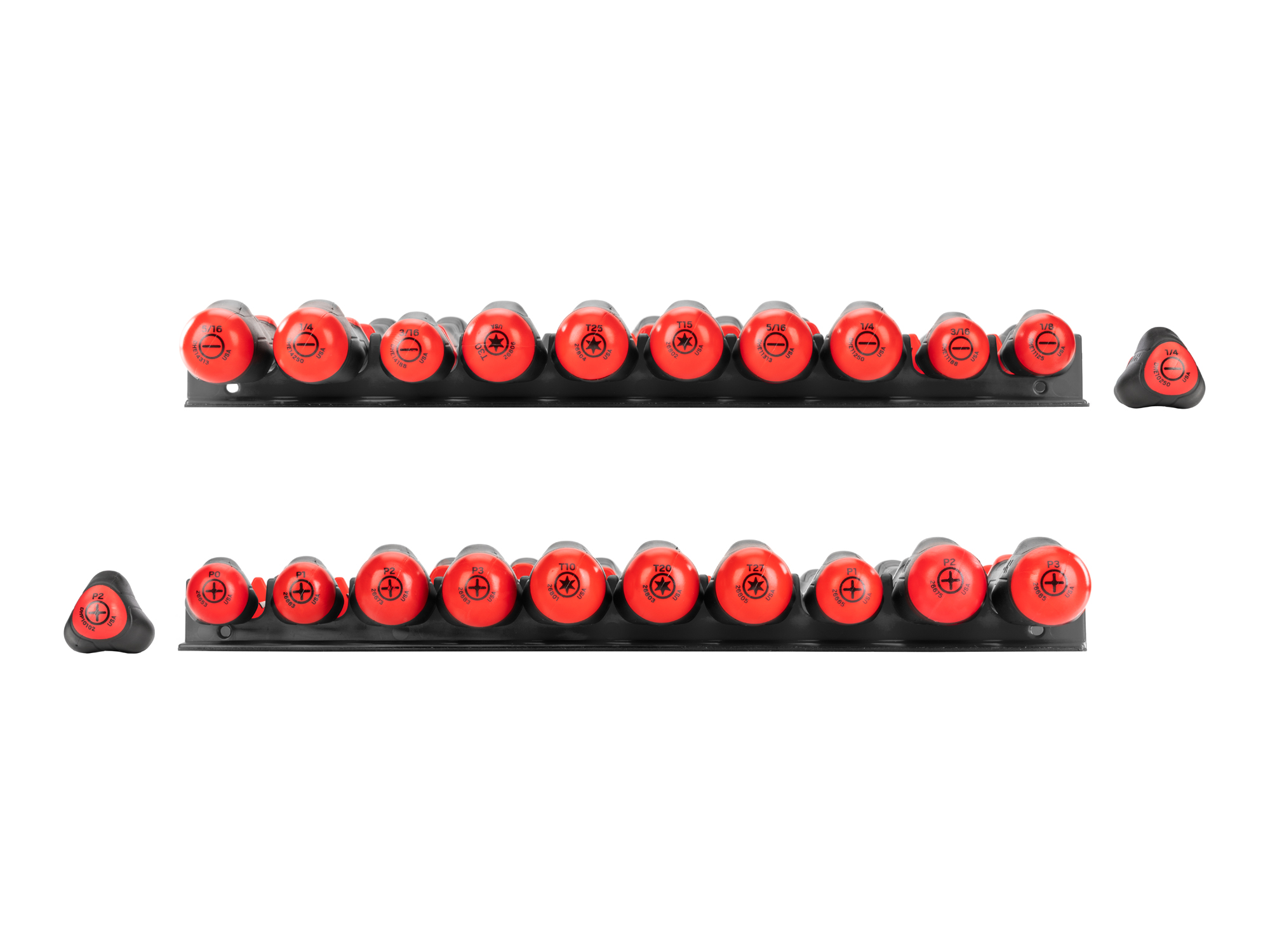 tonです。 22-Piece High-Torque Screwdriver Set (Black Rails) | TEKTON