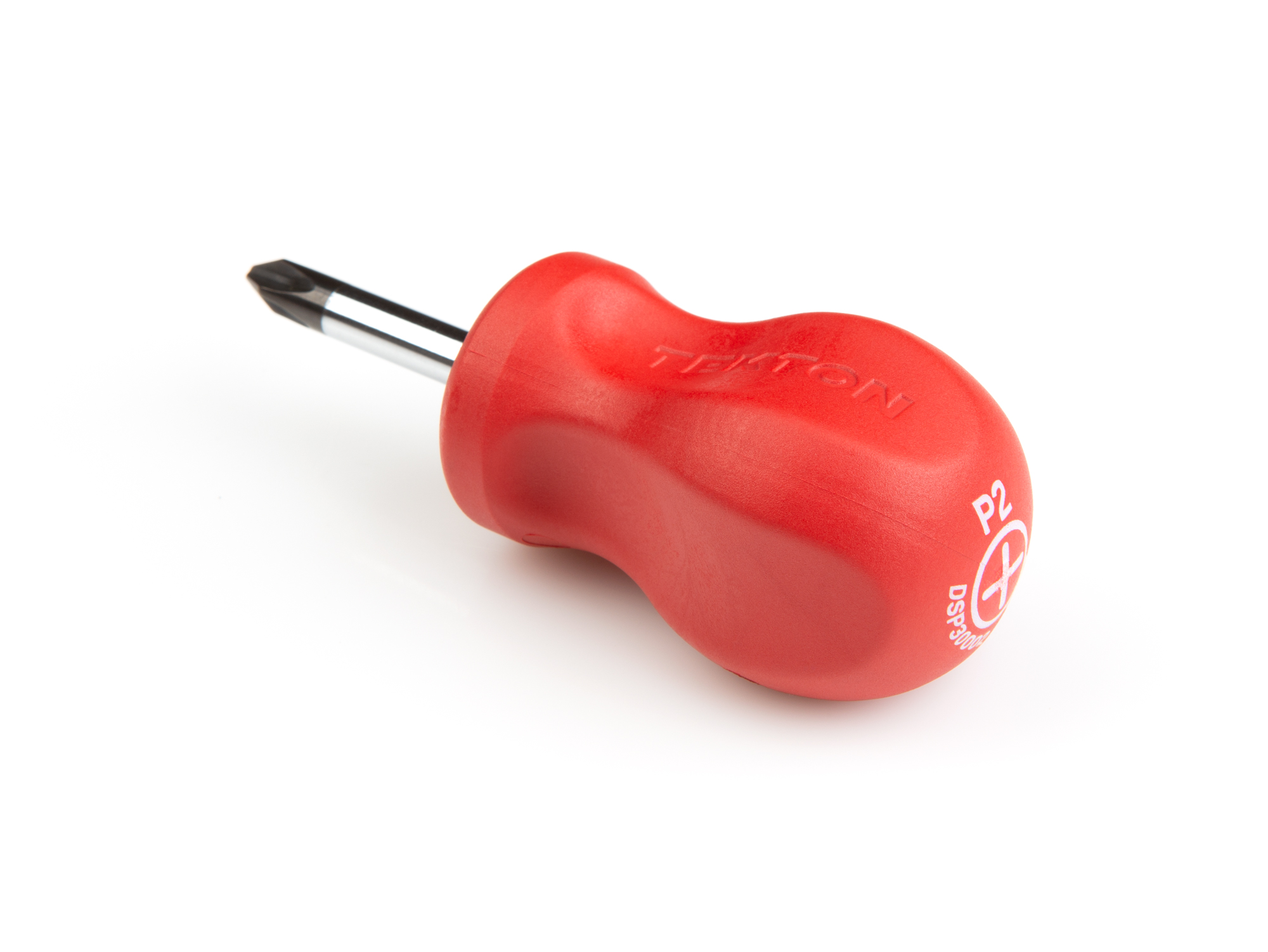 ʕ•ᴥ•ʔ Stubby Hard Handle Screwdriver Set (#2, 1/4 in.) | TEKTON