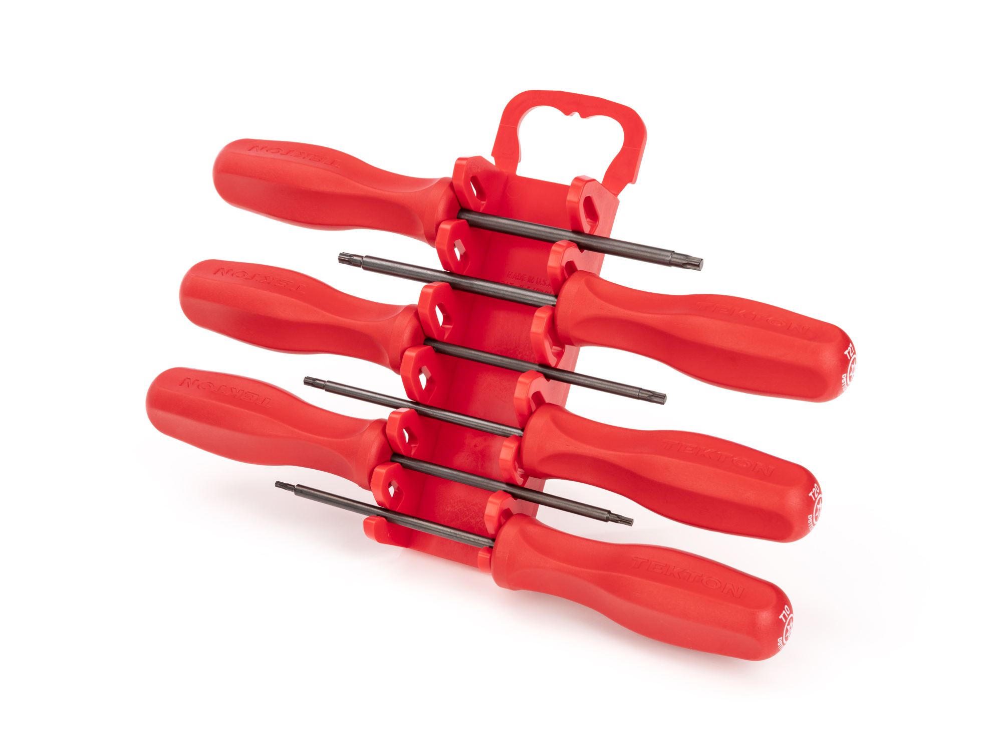 10-pc. Hard Handle Black Oxide Blade Screwdriver Set | TEKTON