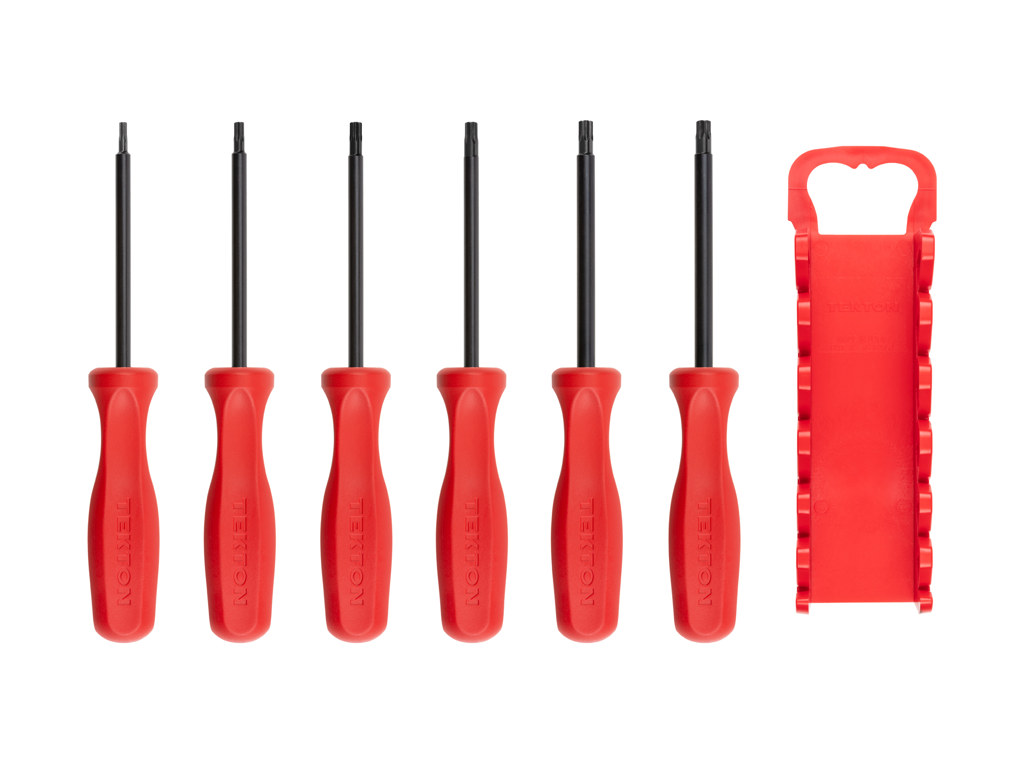 10-pc. Hard Handle Black Oxide Blade Screwdriver Set | TEKTON
