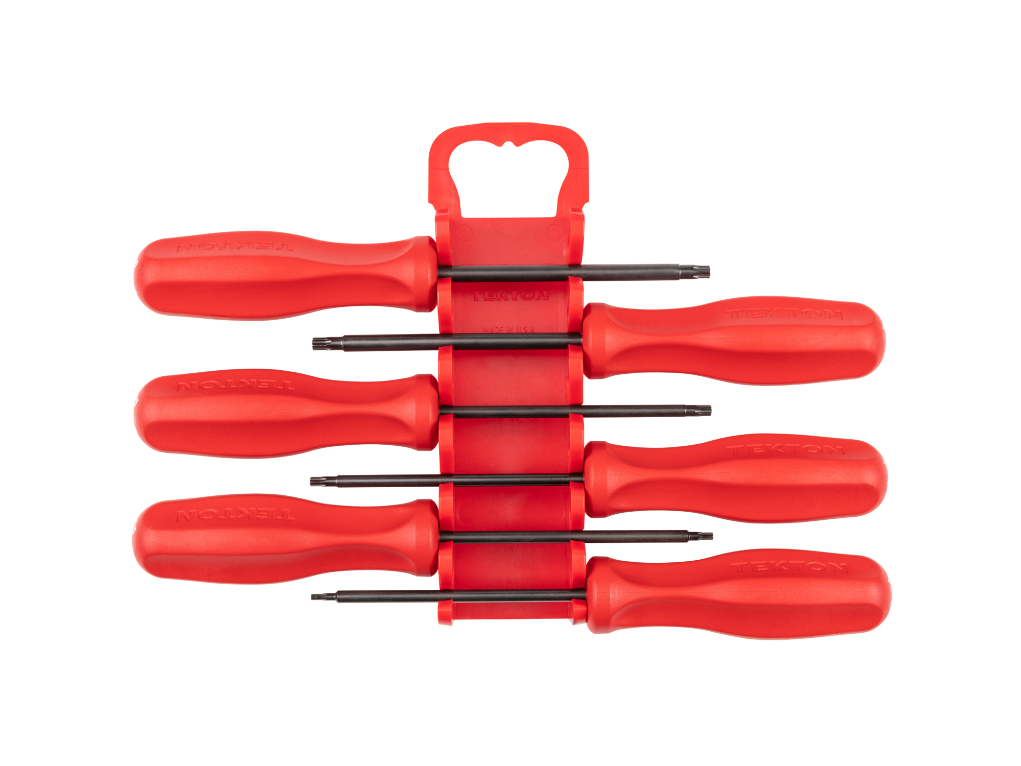 10-pc. Hard Handle Black Oxide Blade Screwdriver Set | TEKTON