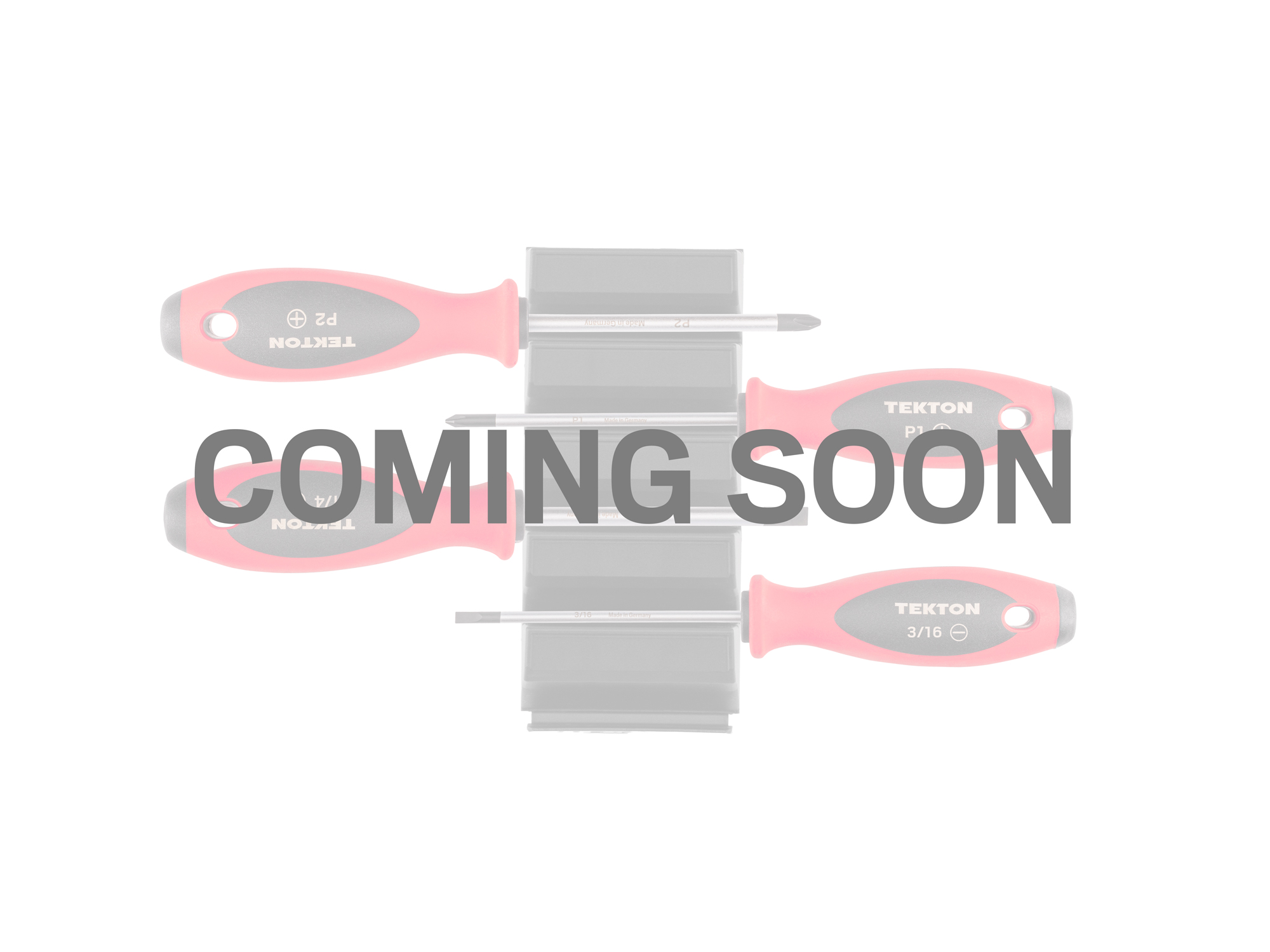 TEKTON Phillips and Slotted Screwdriver Set with Modular Organizers - 4 Inch Shanks, 4-Piece (#1-#2, 3/16-1/4 in.)