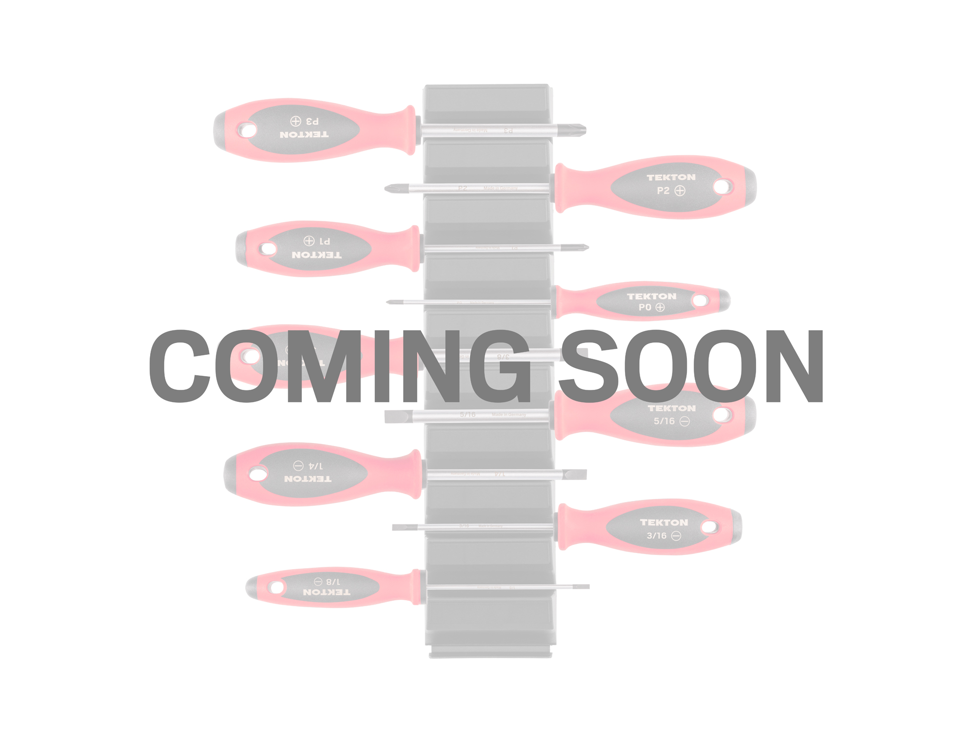 TEKTON Phillips and Slotted Screwdriver Set with Modular Organizers - 4 Inch Shanks, 9-Piece (#0-#3, 1/8-3/8 in.)