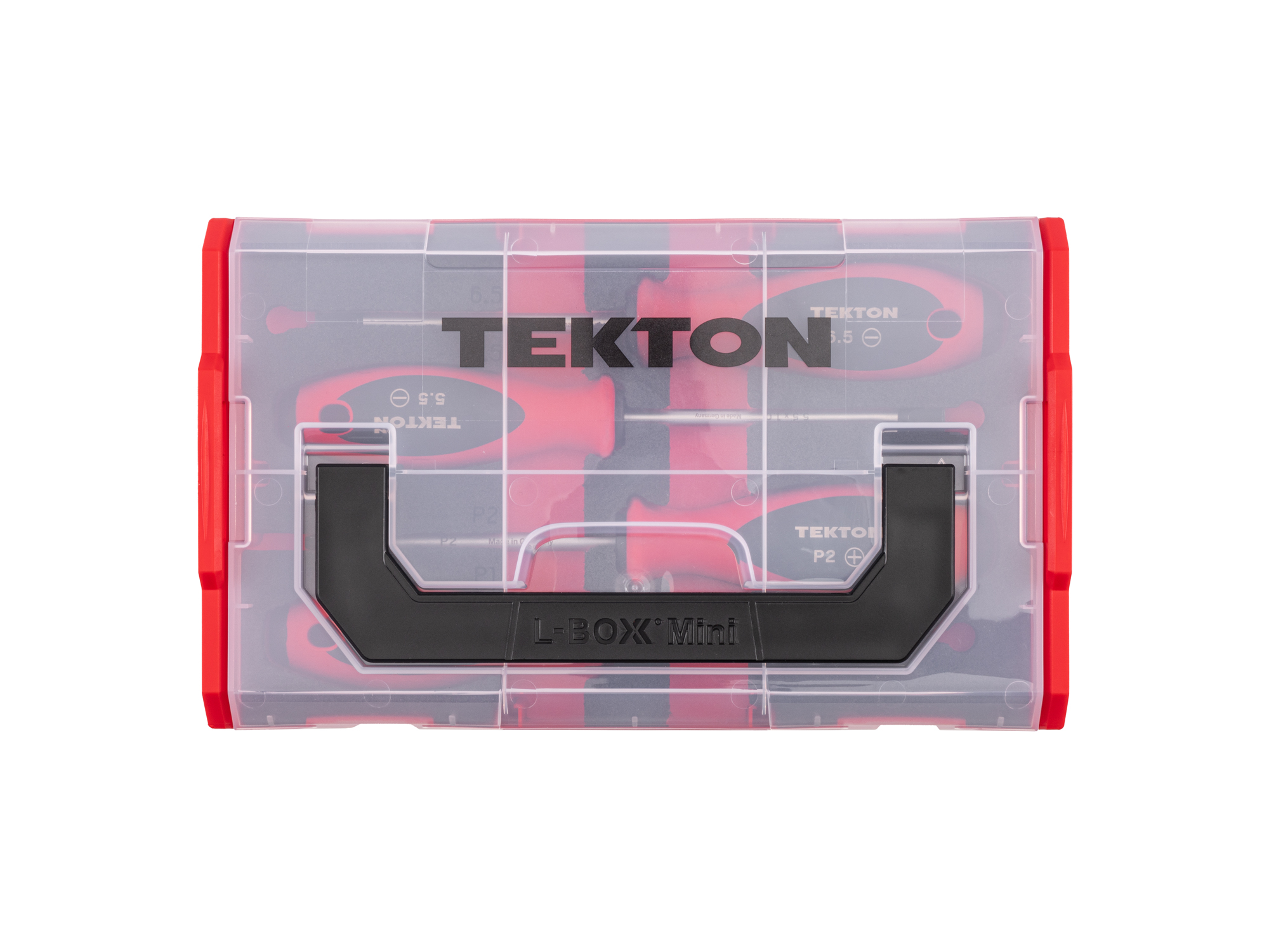 Phillips and Metric Slotted Screwdriver Set in Mini Tool Box | TEKTON