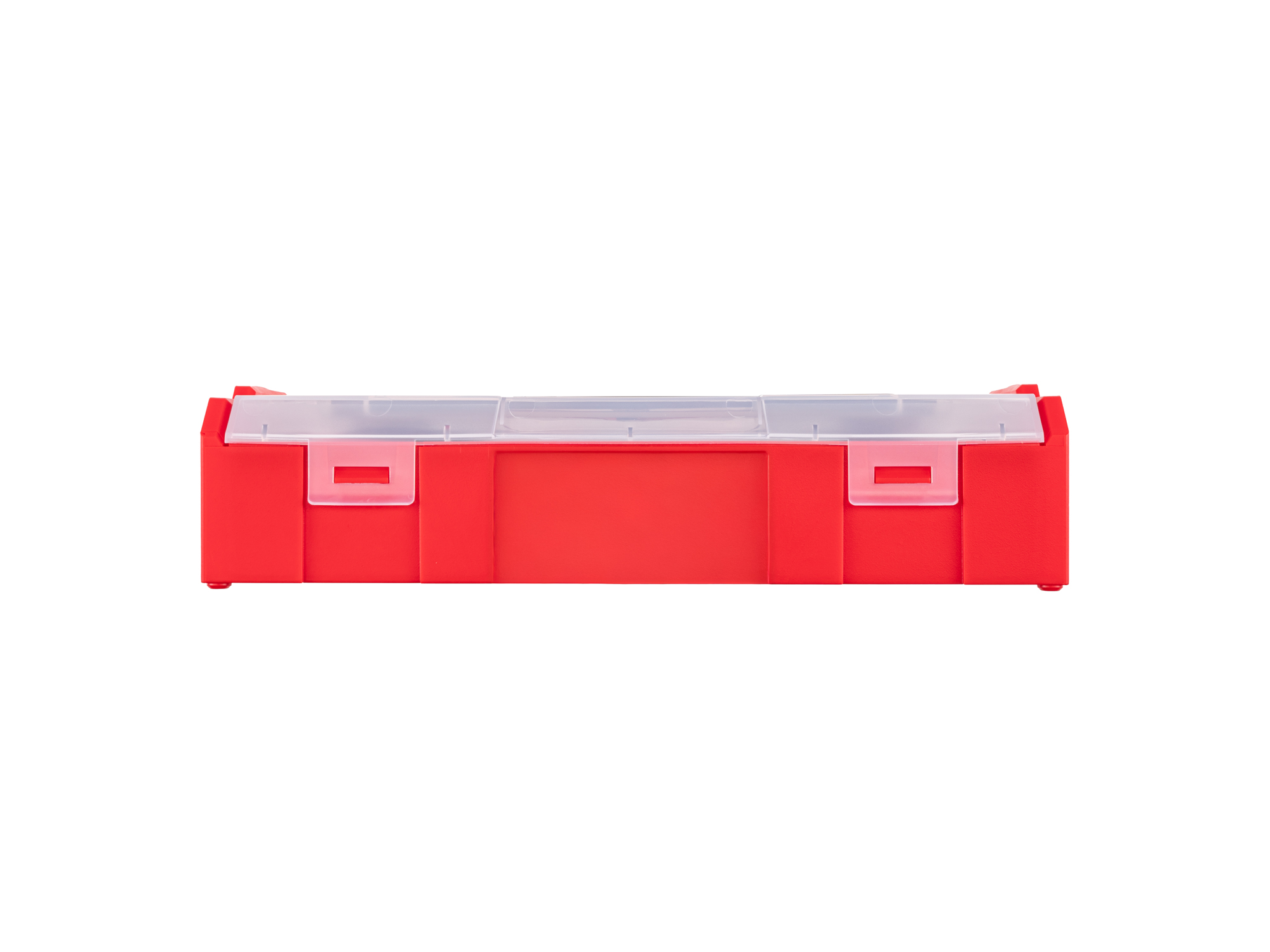 Red Mini Stacking Tool Box with Dividers | TEKTON