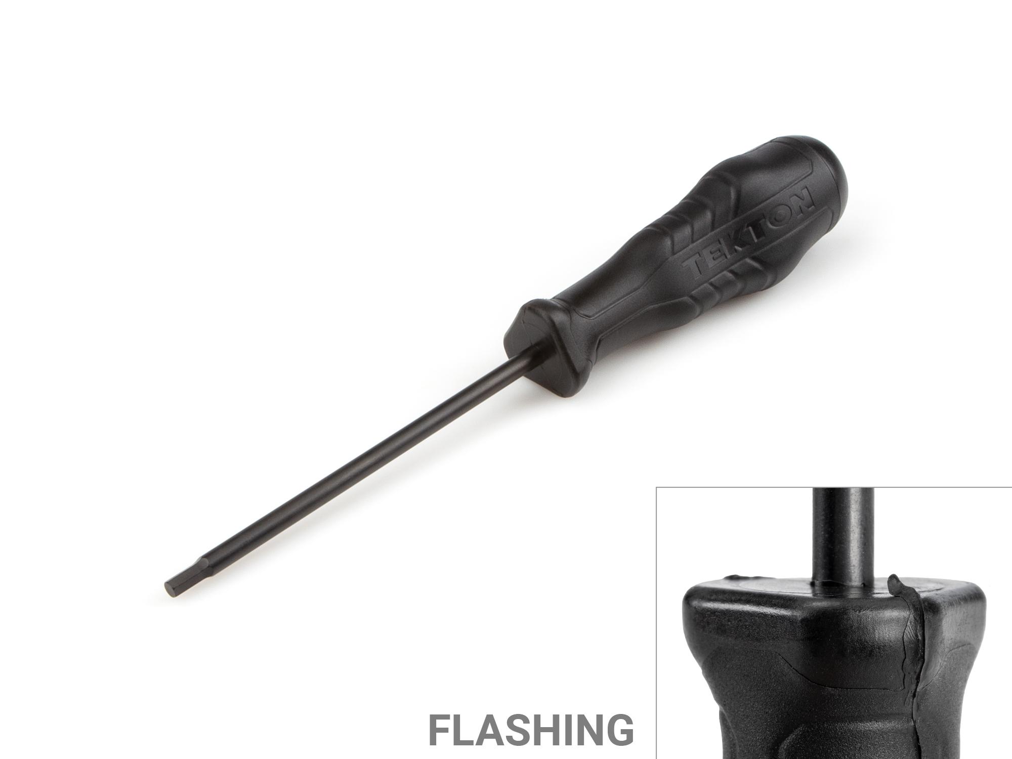 Front-right angle view of Tekton screwdriver. Item #X10