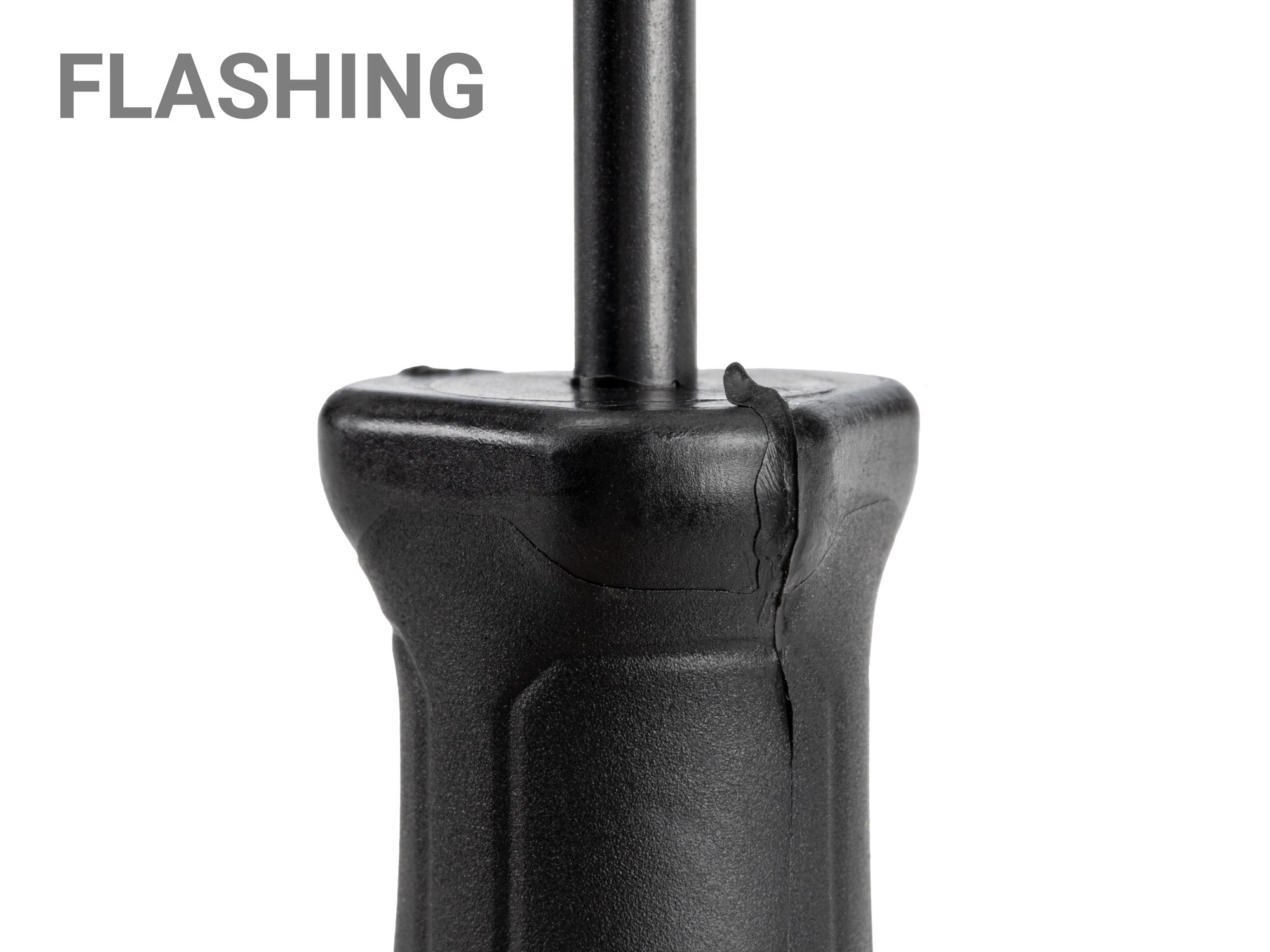 TEKTON 1/8 Inch Hex High-Torque Black Oxide Blade Screwdriver (Blemished Handle)