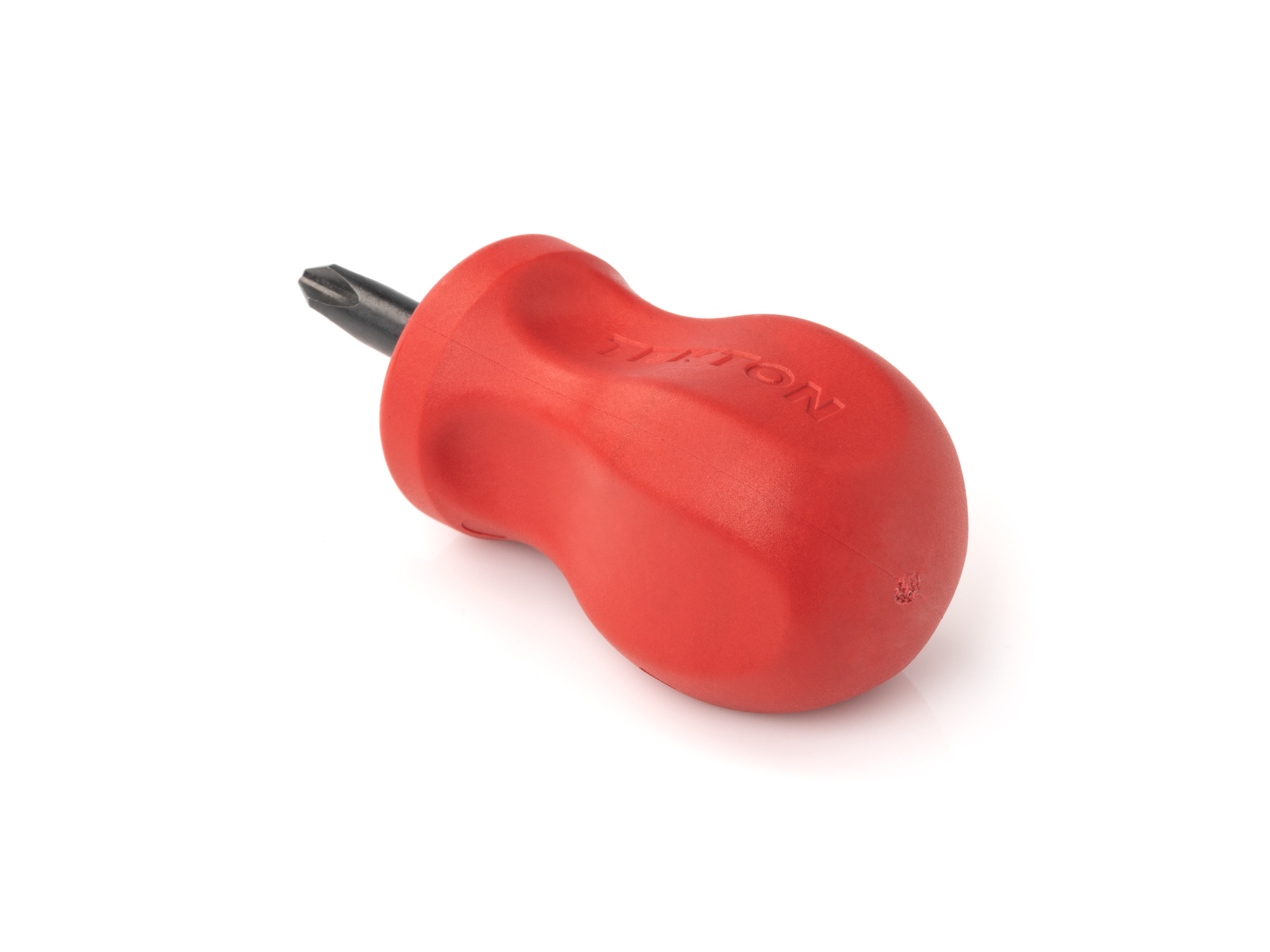 Stubby #2 Phillips Hard Handle Black Oxide Blade Screwdriver