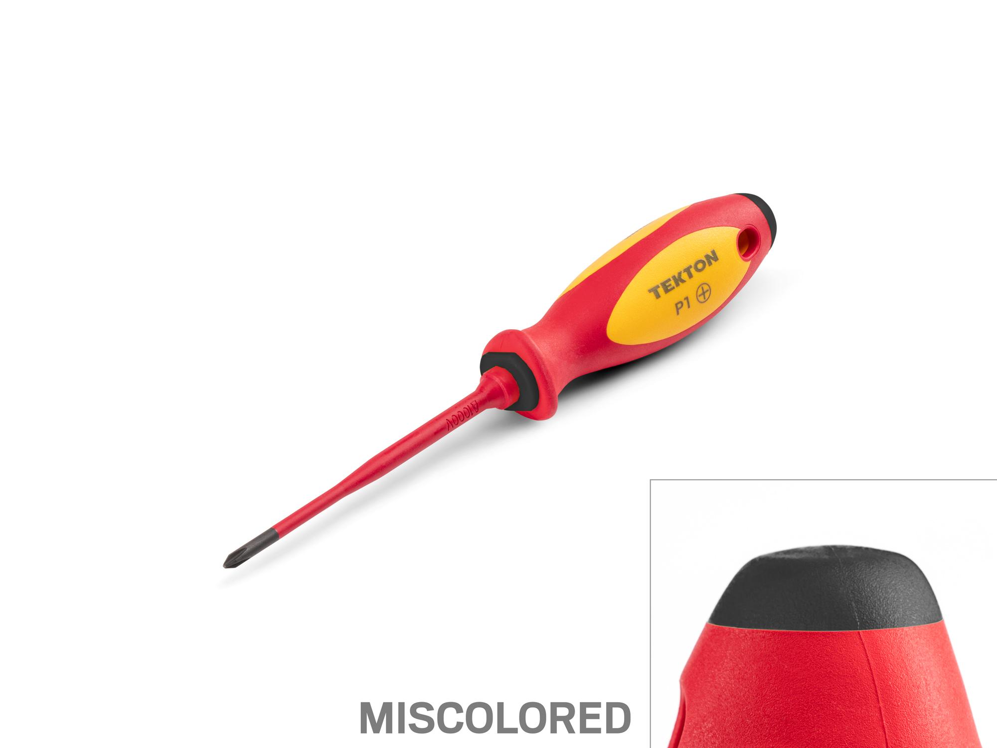 Front-right angle view of Tekton screwdriver. Item #X150