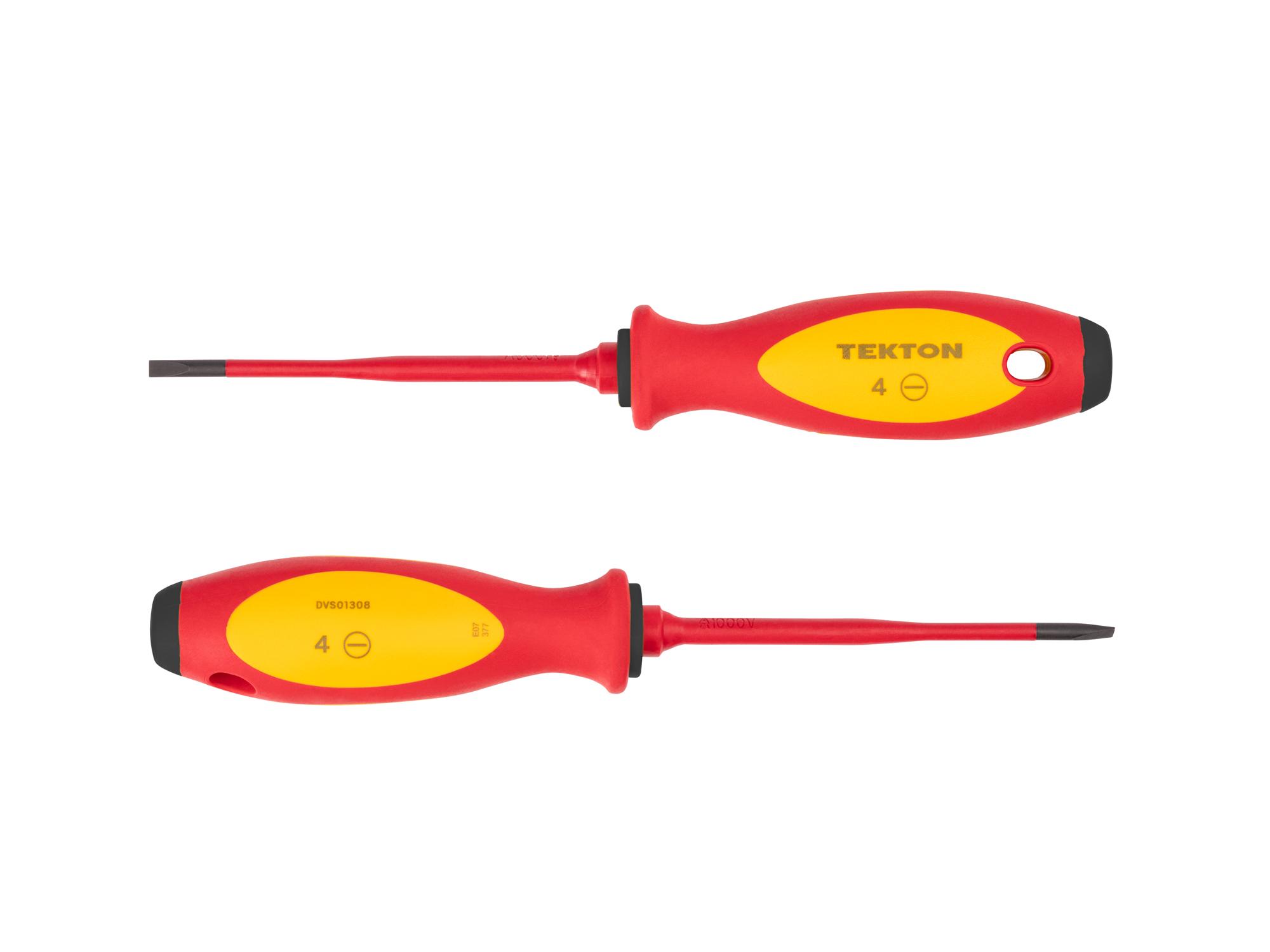 Side view of Tekton screwdriver. Item #X153