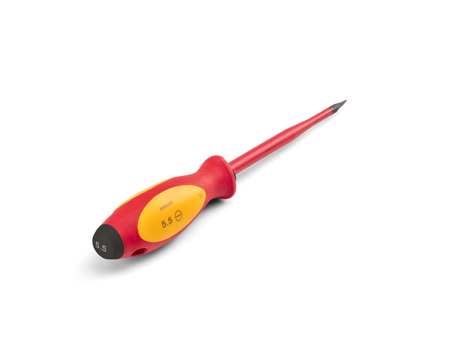 TEKTON 5.5 mm Slotted Insulated Screwdriver (5 in. Shank) (Irregular)