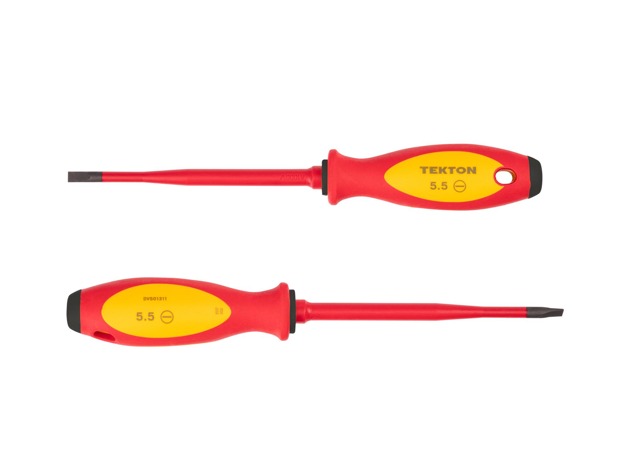 Side view of Tekton screwdriver. Item #X154