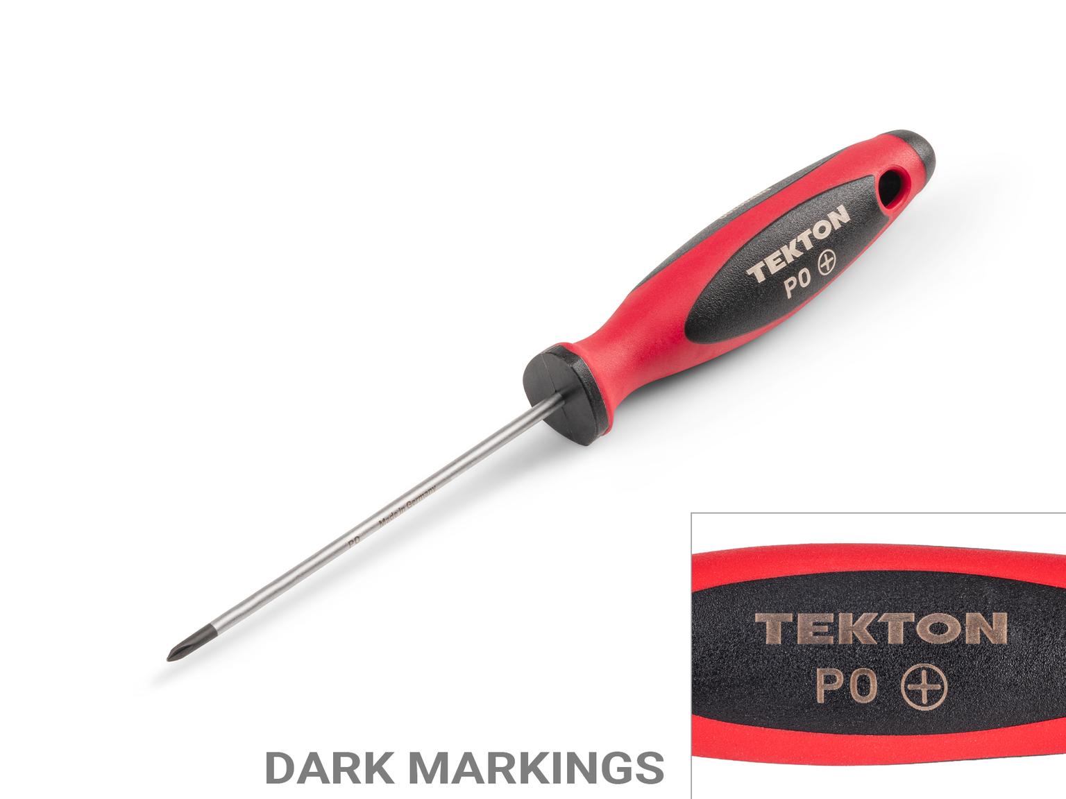 TEKTON #0 Phillips Screwdriver (4 in. Shank)