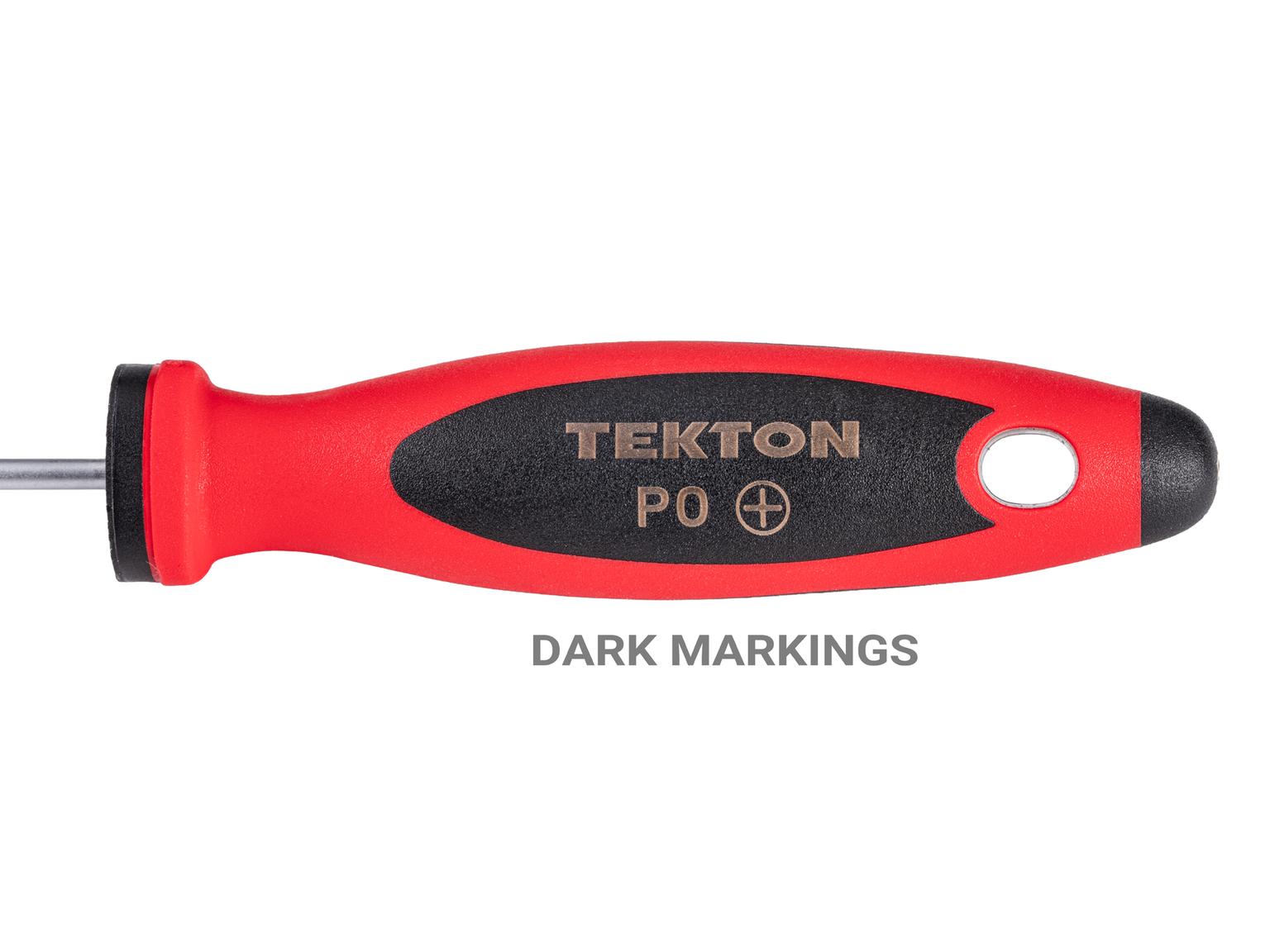 Example shown of Tekton tool onlyscrewdriver. Item #X209