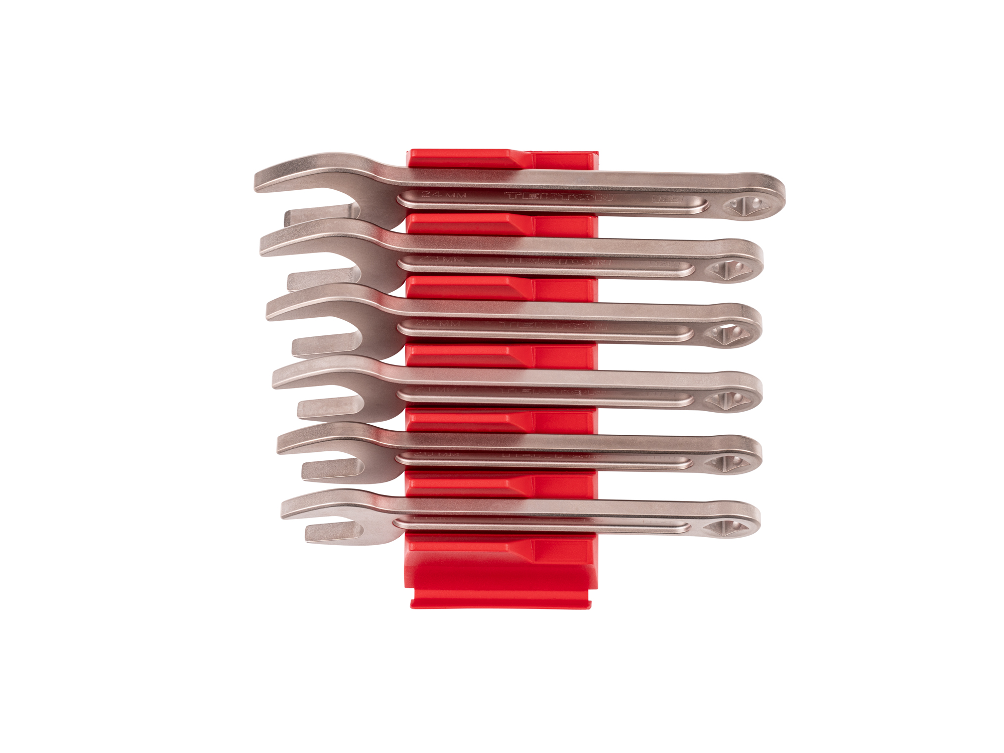 TEKTON Service Wrench Set with Modular Organizers, 6-Piece (19-24 mm)