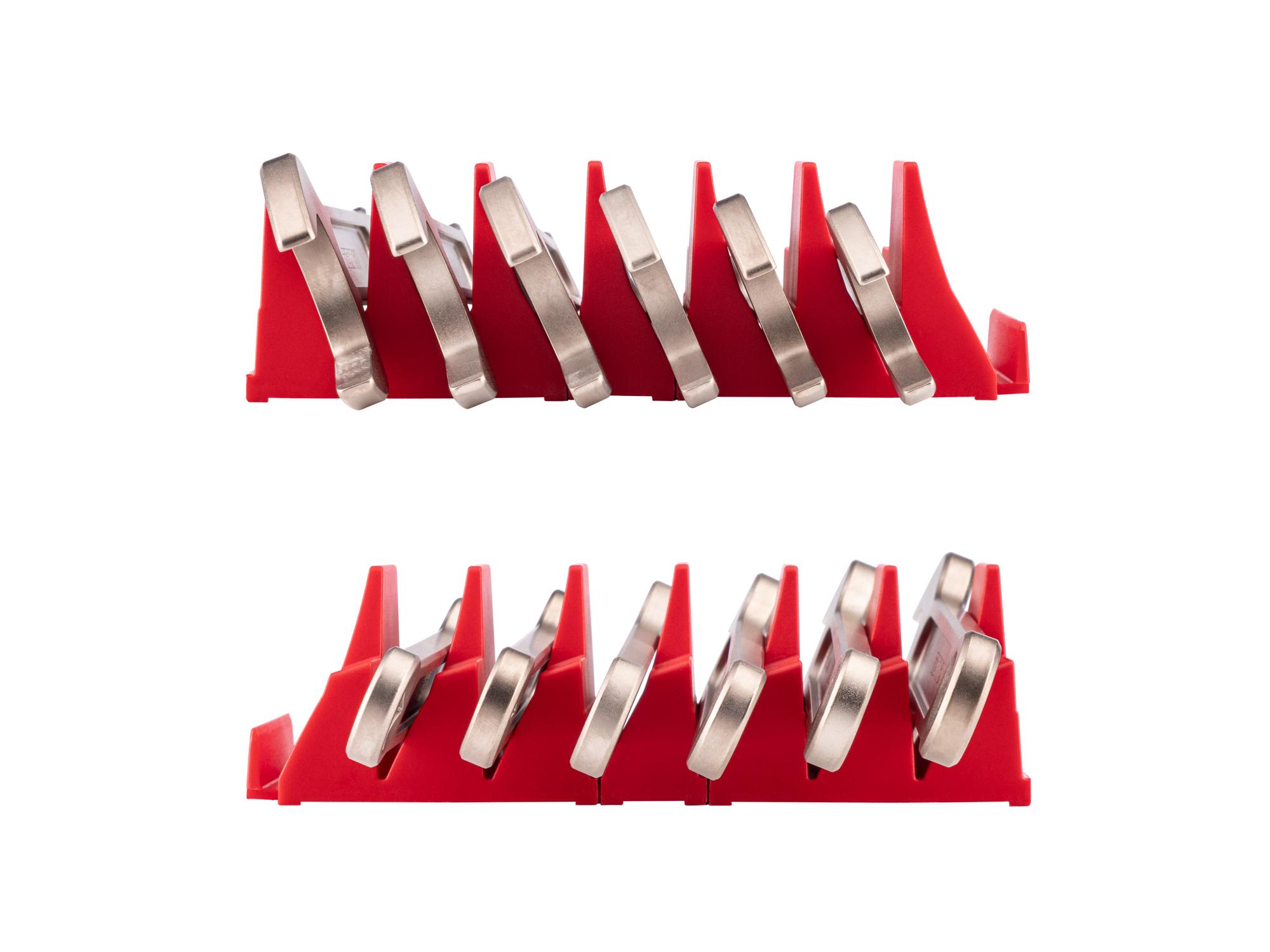 Side view of Tekton modular service wrench set. Item #WSE95200