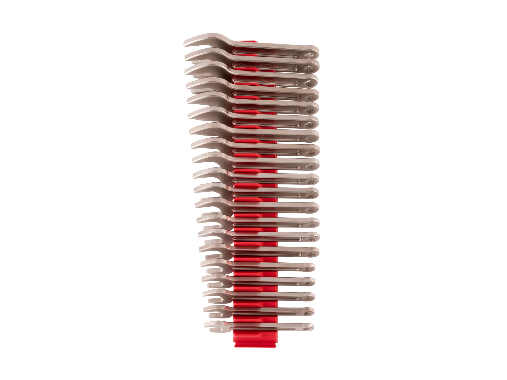 Front view of Tekton modular service wrench set. Item #WSE95201