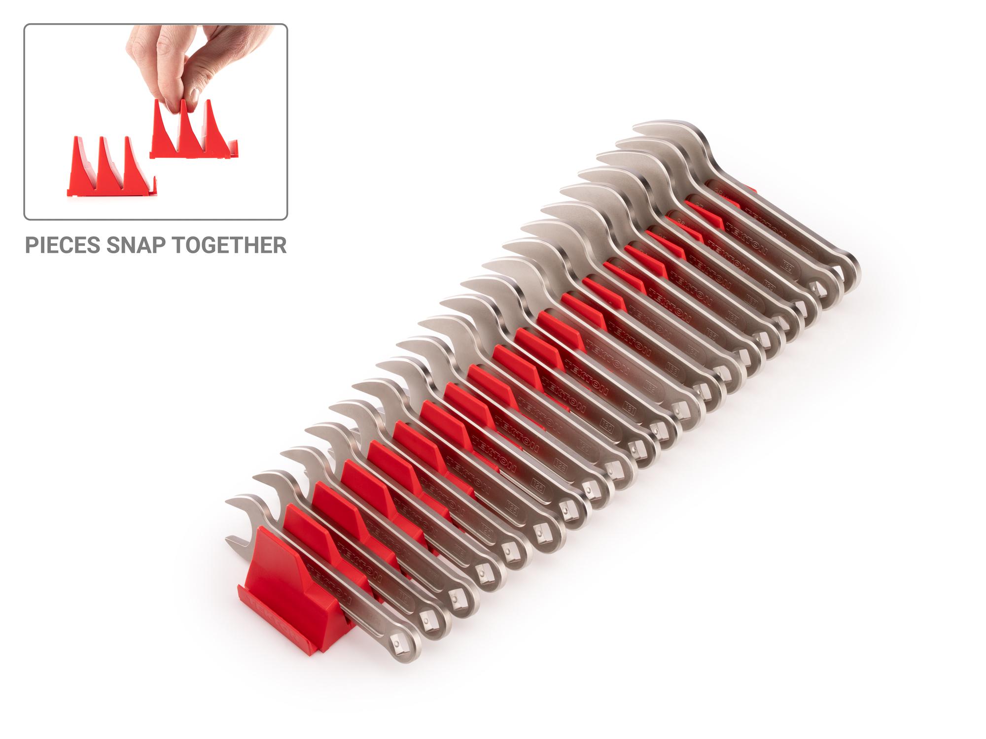 TEKTON Service Wrench Set with Modular Organizers, 35-Piece (3/4 - 1-5/8 in., 19 - 38 mm)