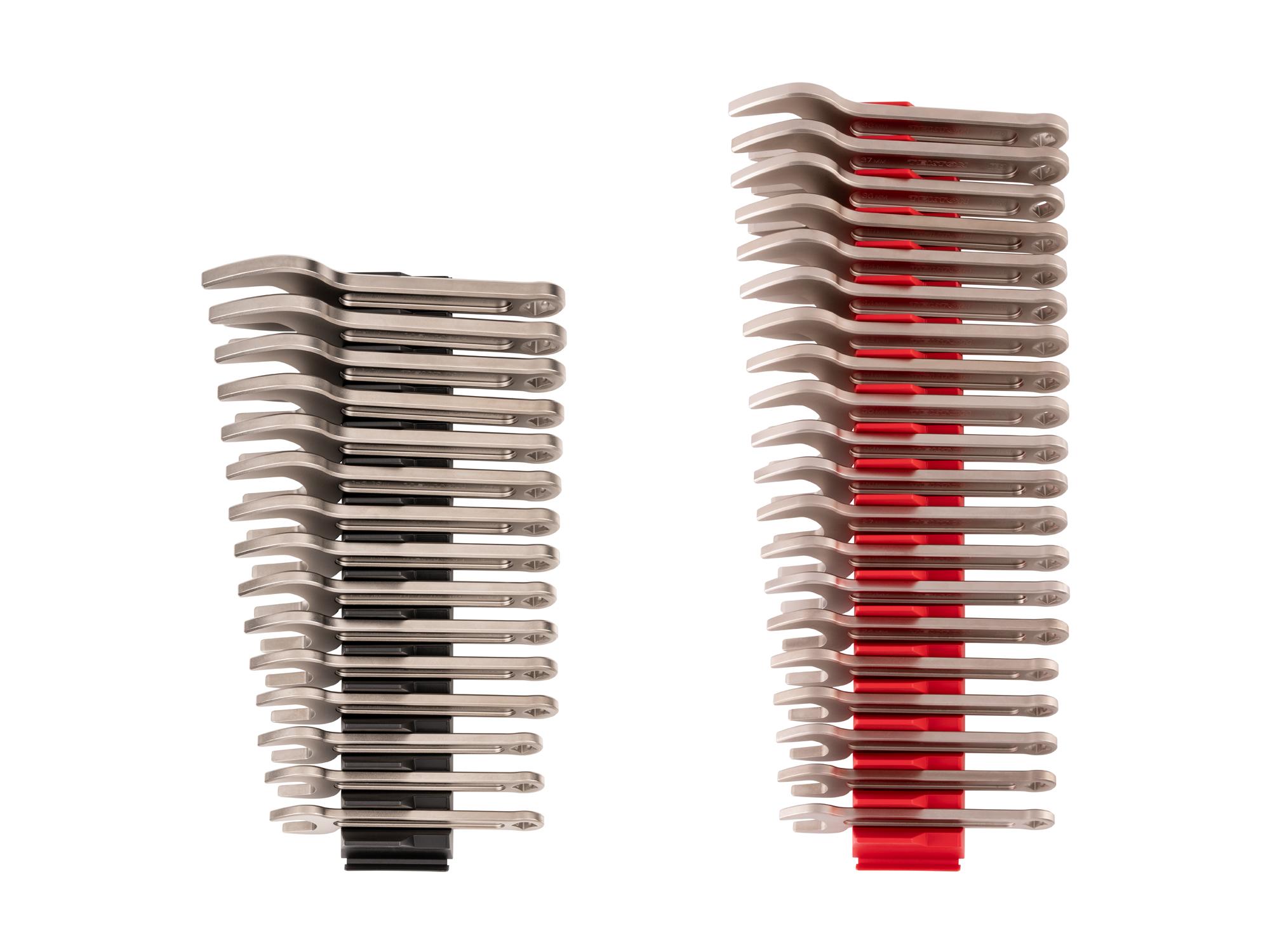Front view of Tekton modular service wrench set. Item #WSE95301