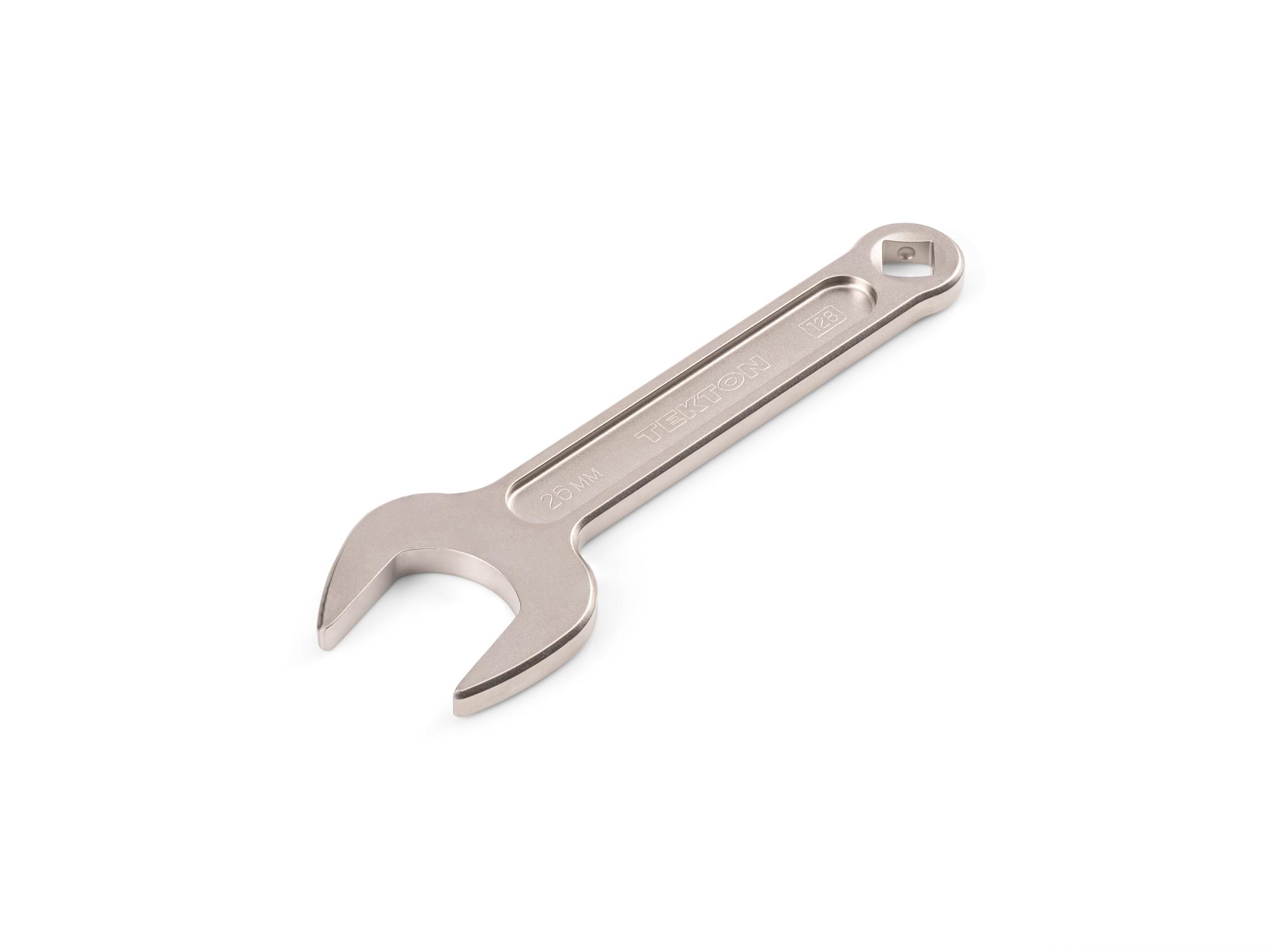 Front-right angle view of Tekton service wrench. Item #WSE14426