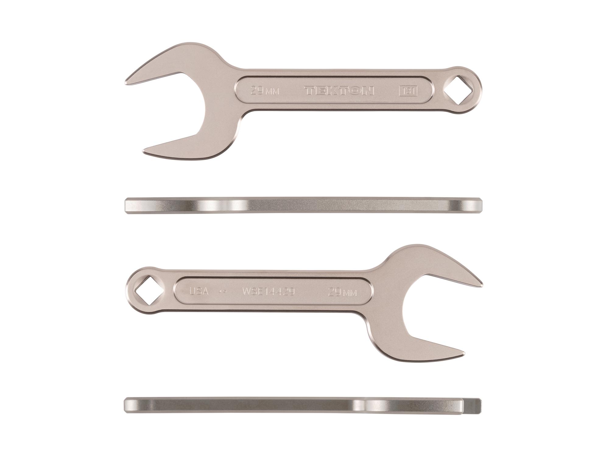 Side view of Tekton service wrench. Item #WSE14429