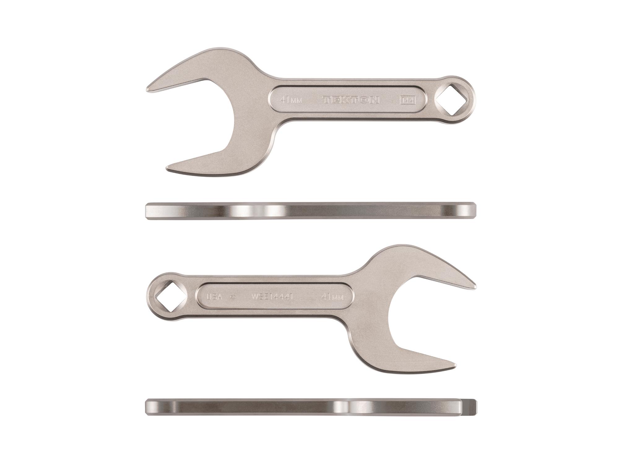 Side view of Tekton service wrench. Item #WSE14441