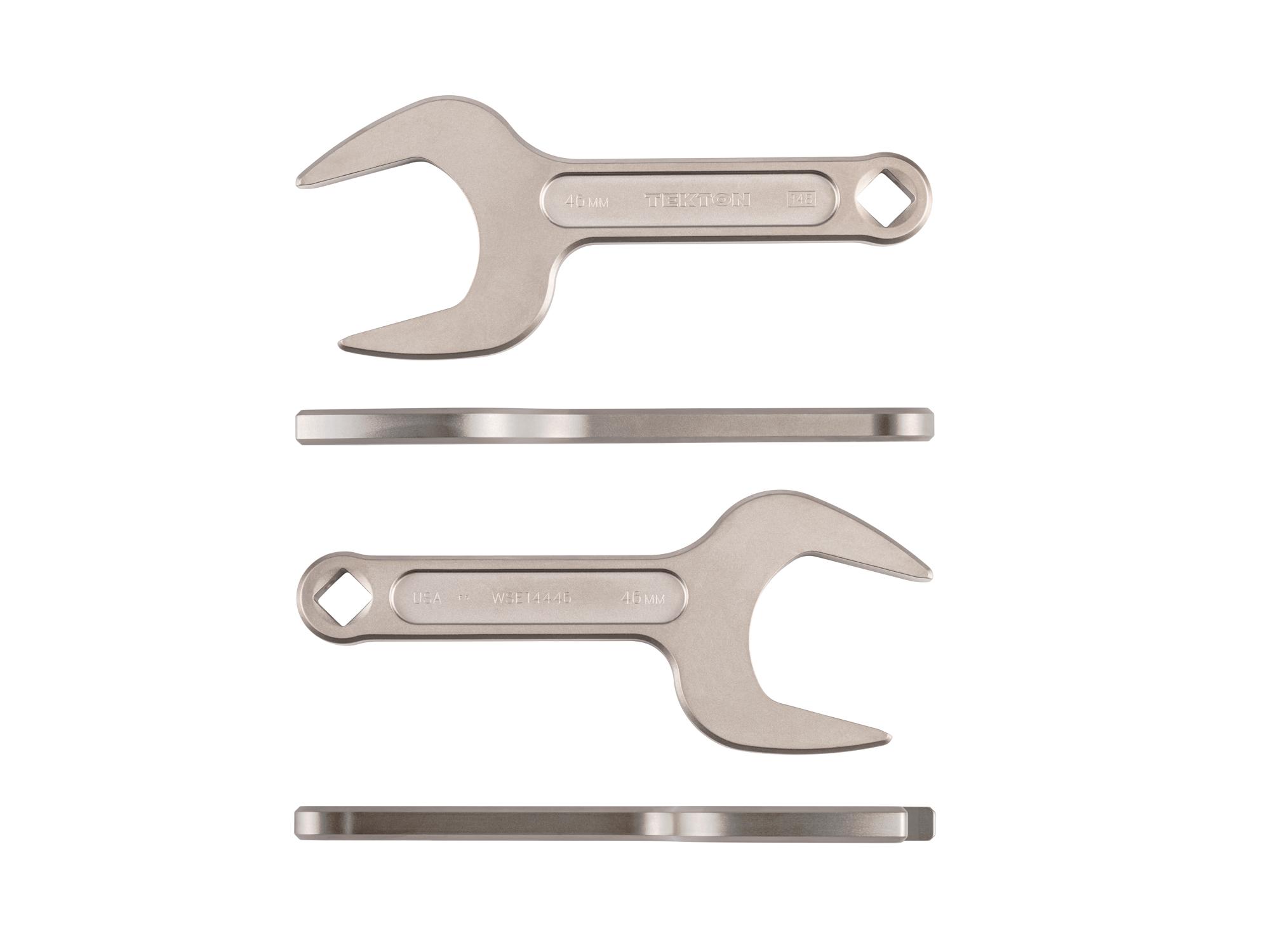 Side view of Tekton service wrench. Item #WSE14446