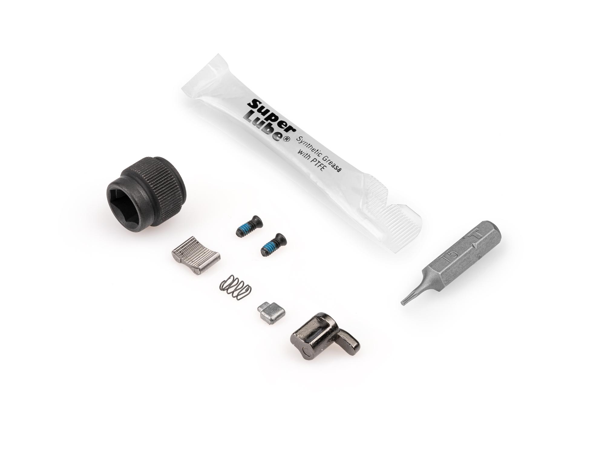 Front-right angle view of Tekton socket drive tools part set. Item #SRH9X011